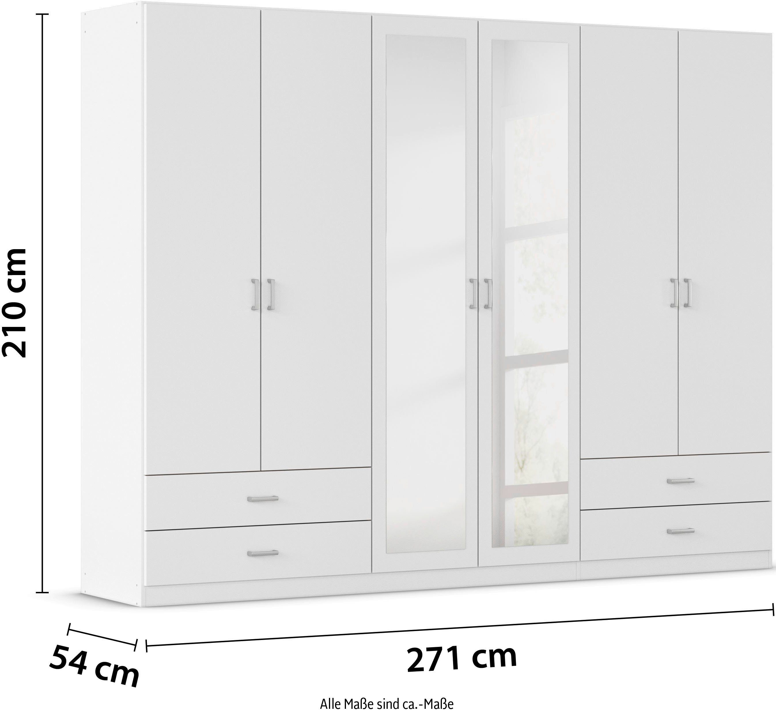 rauch Draaideurkast Borbona Kledingkast kast garderobe waskast BORBONA in 2 breedtes