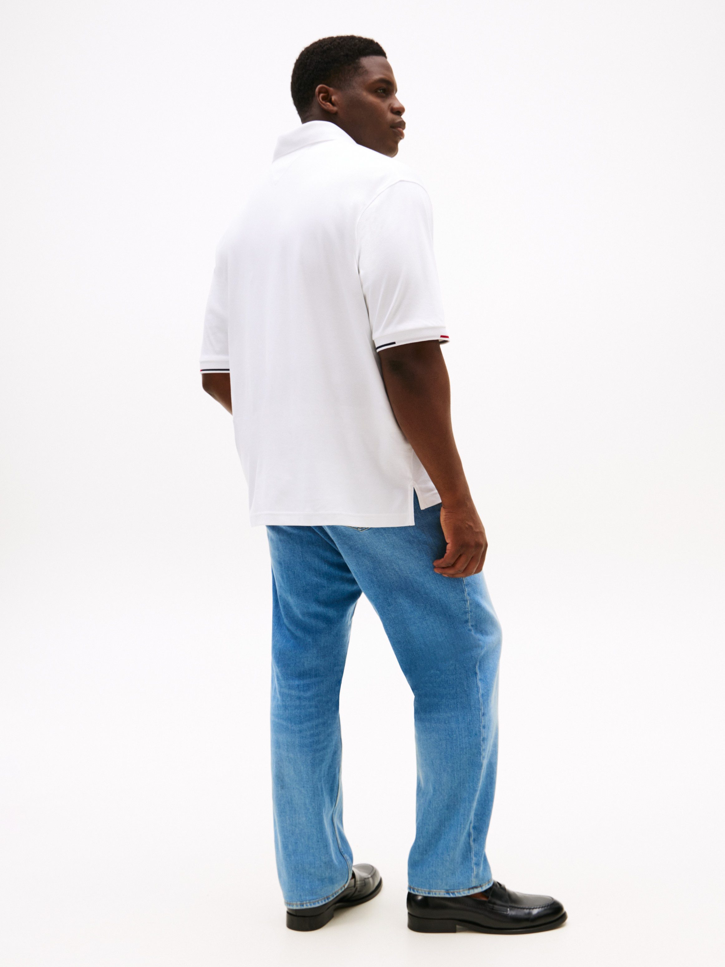 Tommy Hilfiger Poloshirt BT-INTERLOCK FLAGCUFF SLIM FIT-B