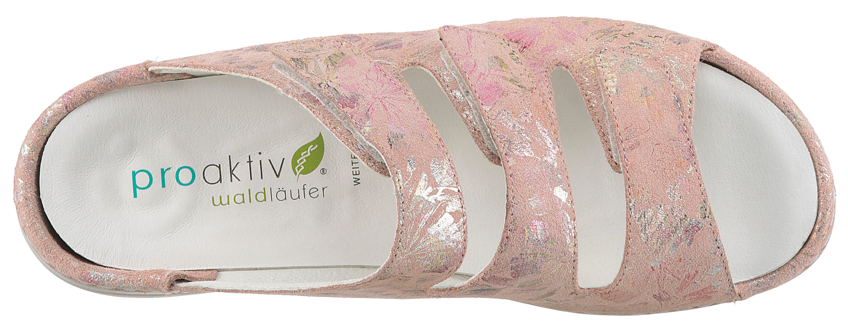 Waldläufer Slippers GUNNA , klittenbandschoen, zomerschoen, comfort-schoen in comfortbreedte g (= breed)