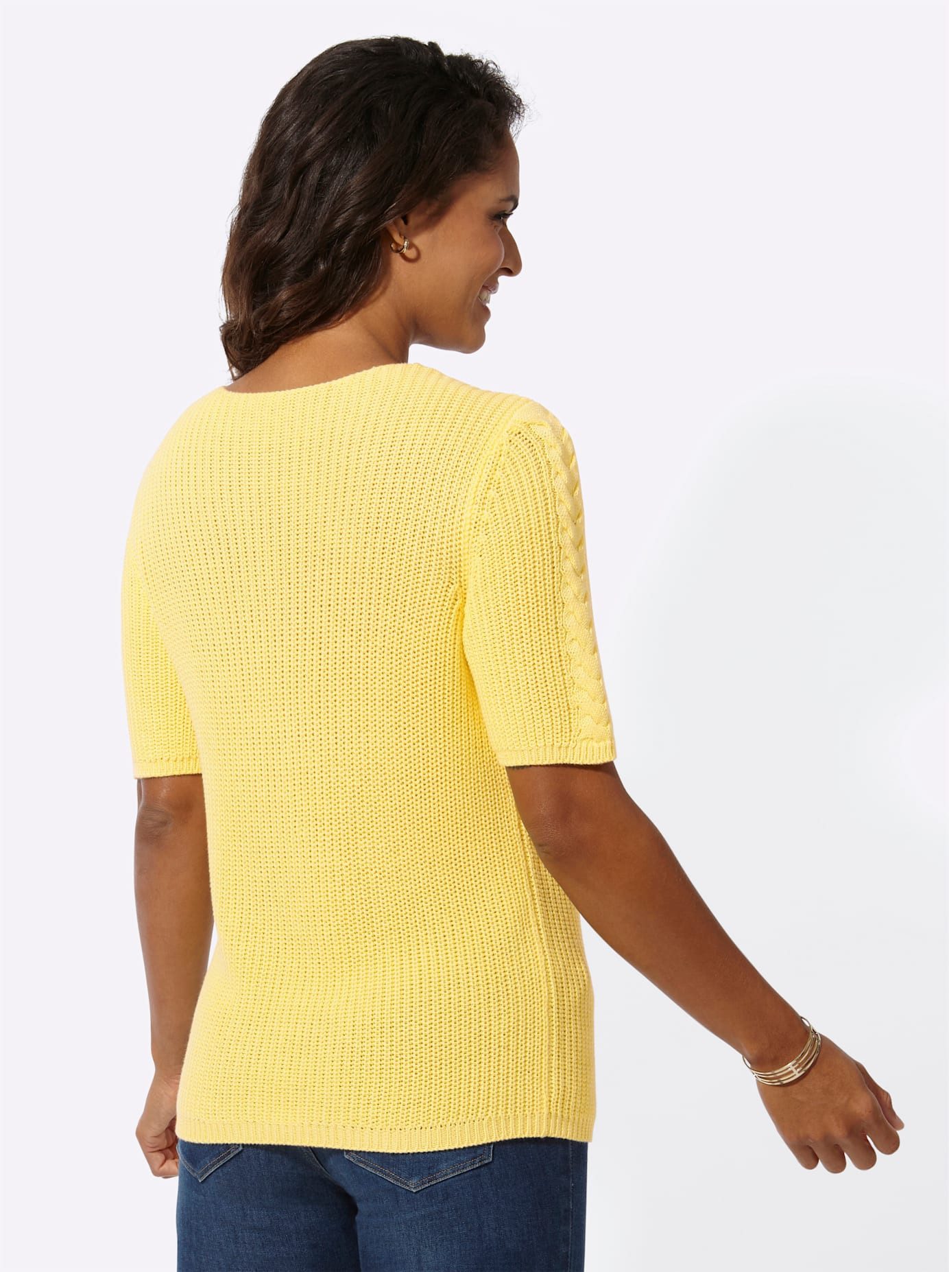 Casual Looks Trui met korte mouwen Trui