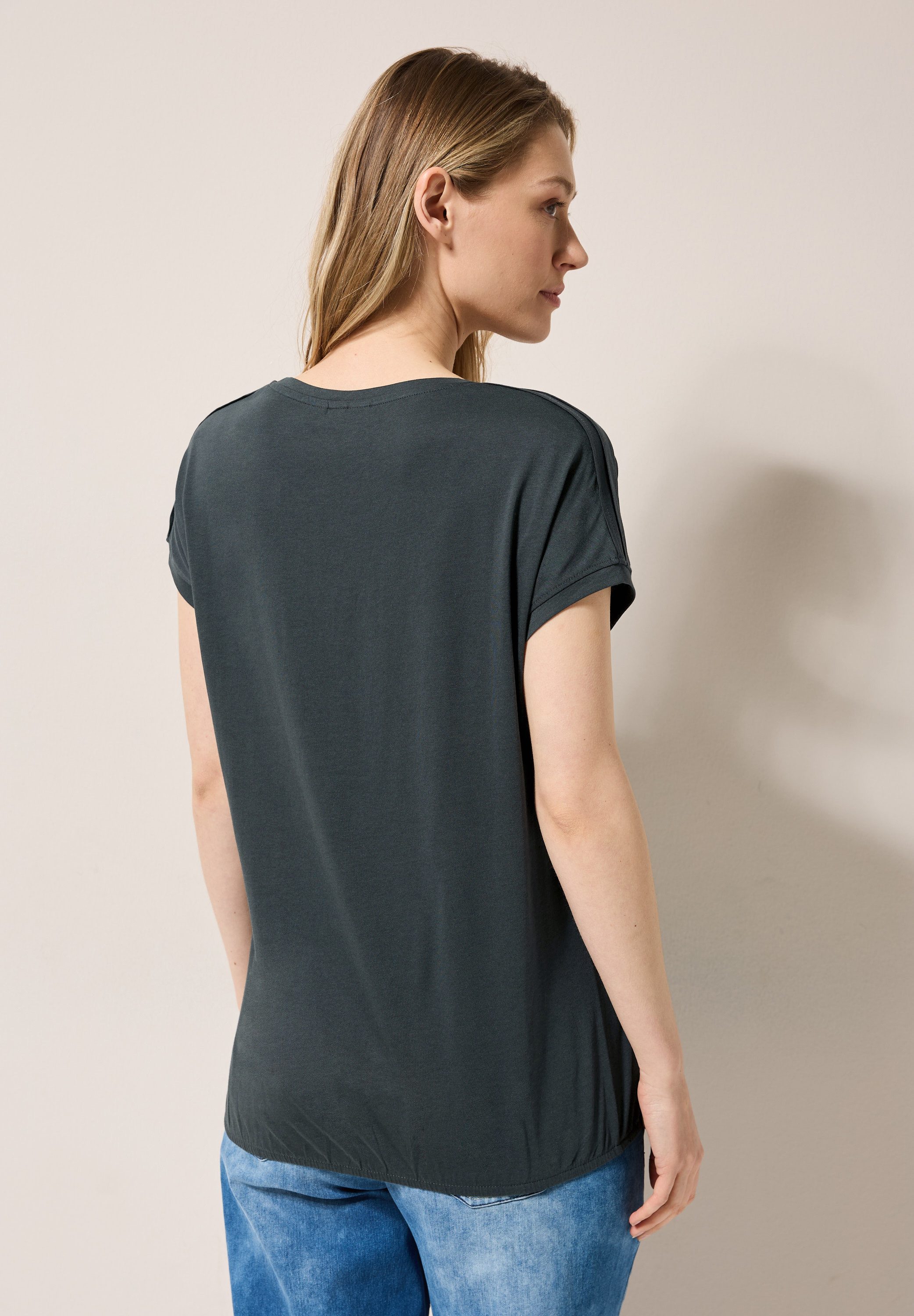 Cecil T-shirt met elastische taille