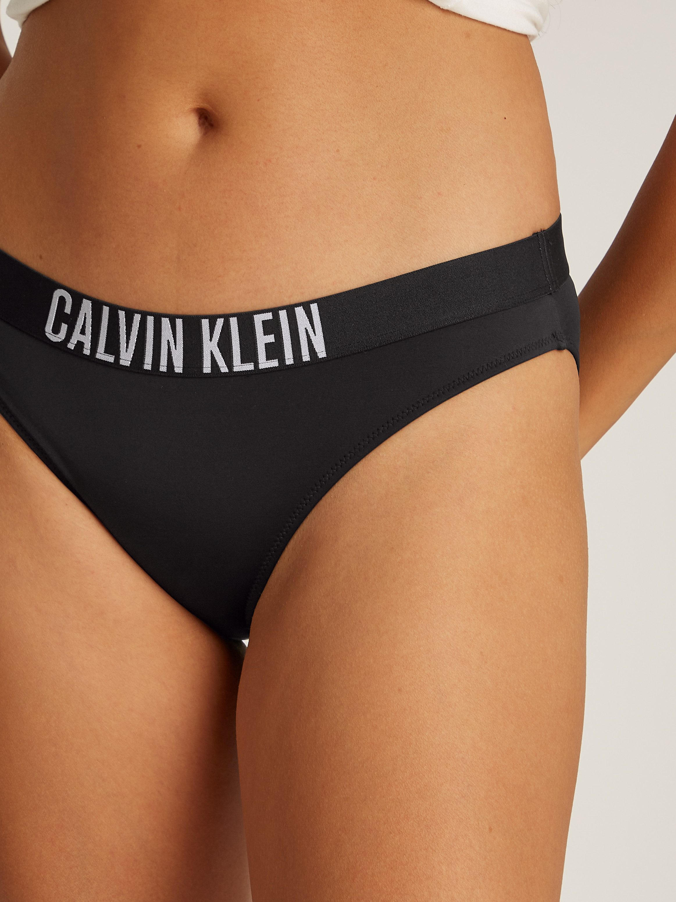 Calvin Klein Swimwear Bikinibroekje Bikini met een logo-opschrift