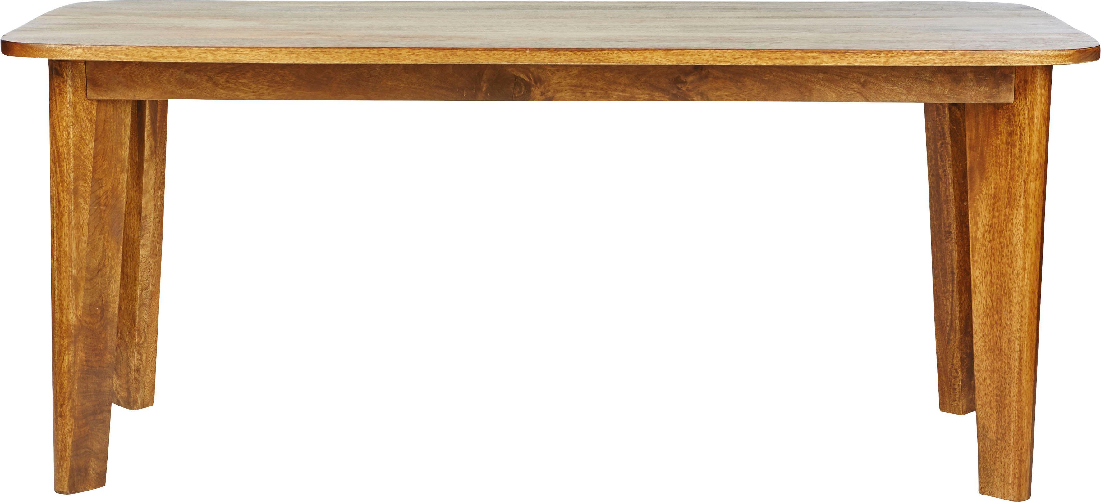 TOM TAILOR HOME Eettafel T-ELEPHANT TABLE van mangohout, benadrukt massieve poten, breedte 180 cm
