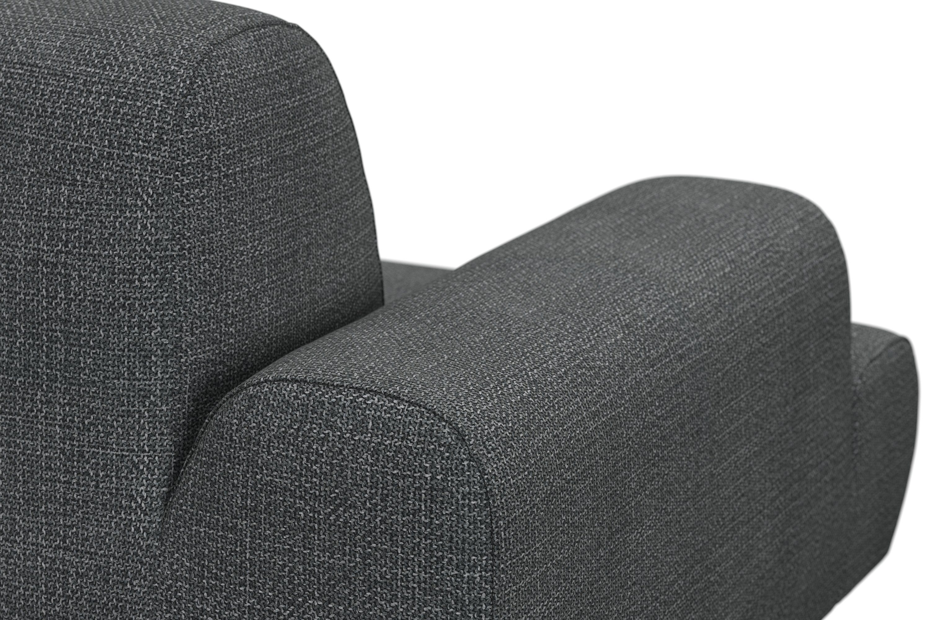 andas Hoekbank Swift L-vorm Binnenveringsinterieur, bxdxh: 292x83x176 cm
