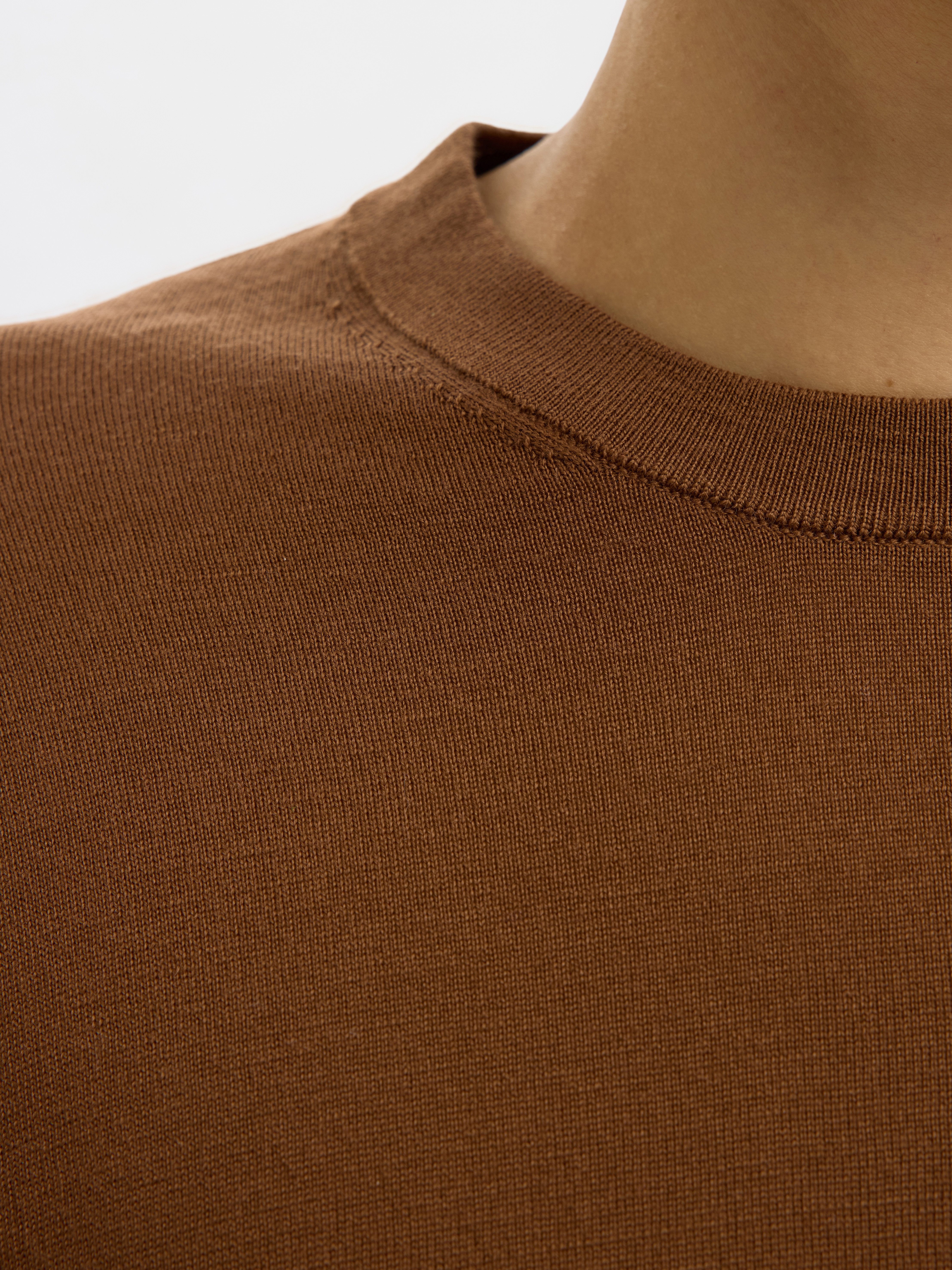 SELECTED HOMME Gebreide trui SLHTRAY LS KNIT MERINO CREW NECK NOOS