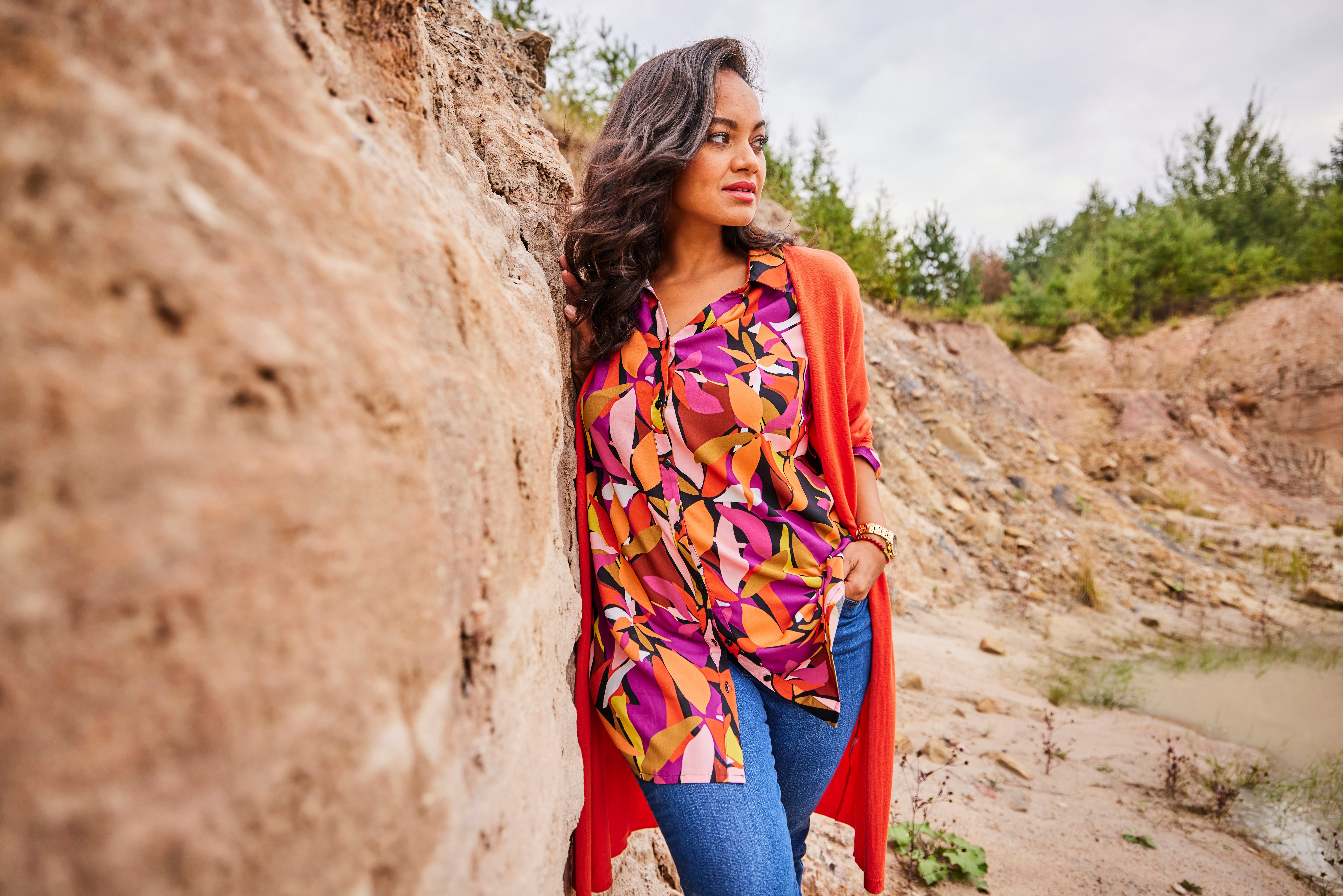 Aniston PLUS Vest in trendy kleurenpalet - nieuwe collectie