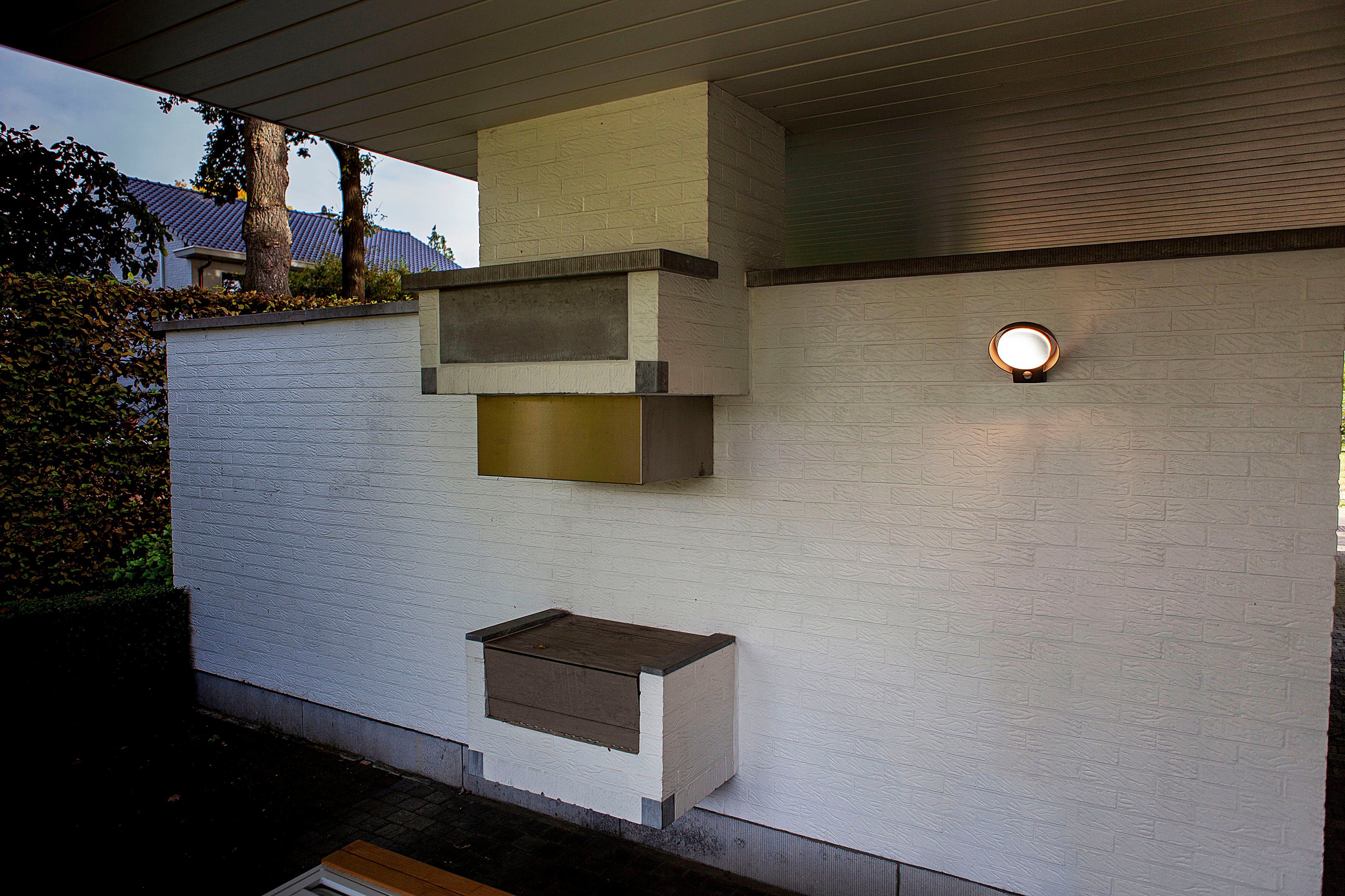 LUTEC Ledwandlamp voor buiten Polo (1 stuk)