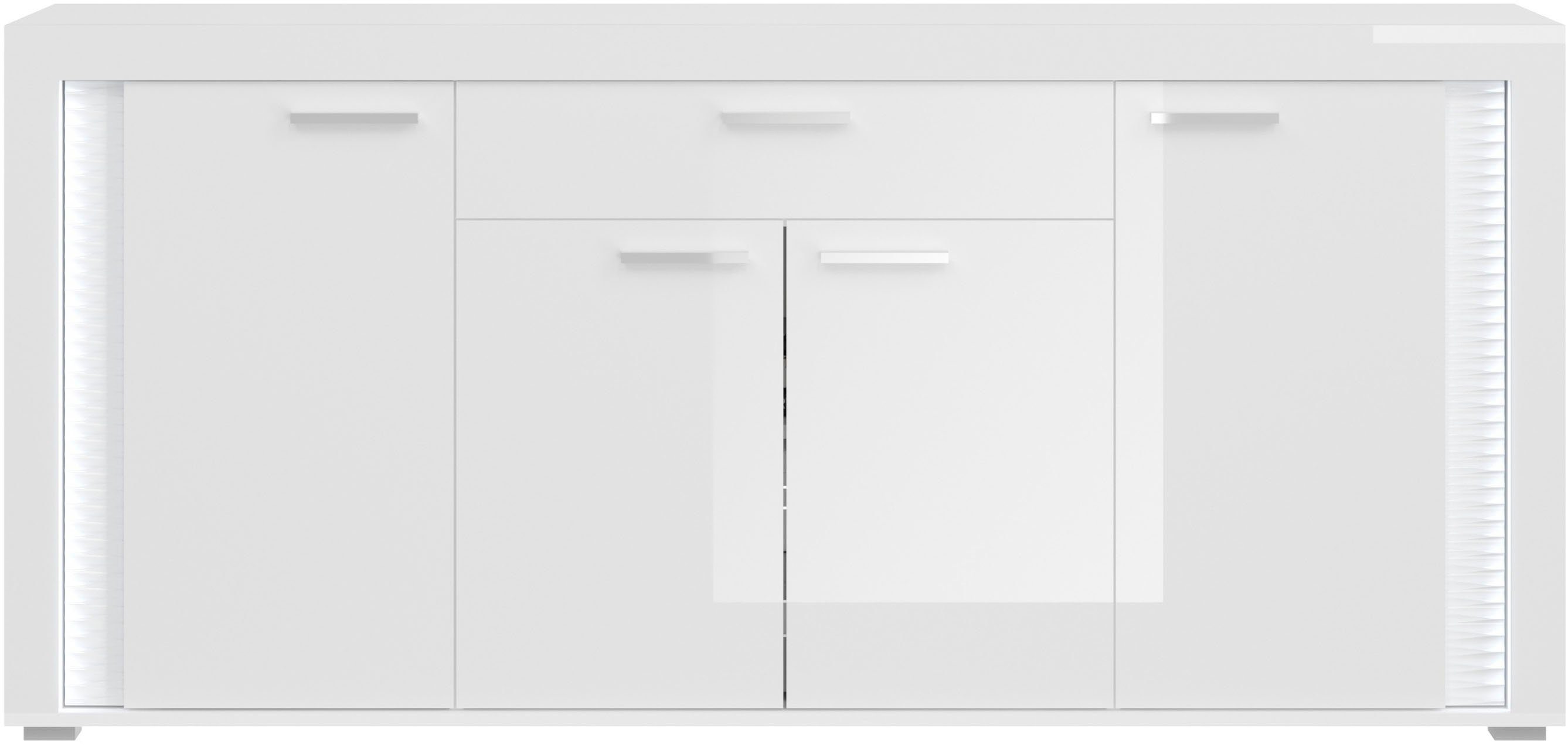 INOSIGN Dressoir Viborg, Breedte 182 cm, inclusief verticale frontverlichting
