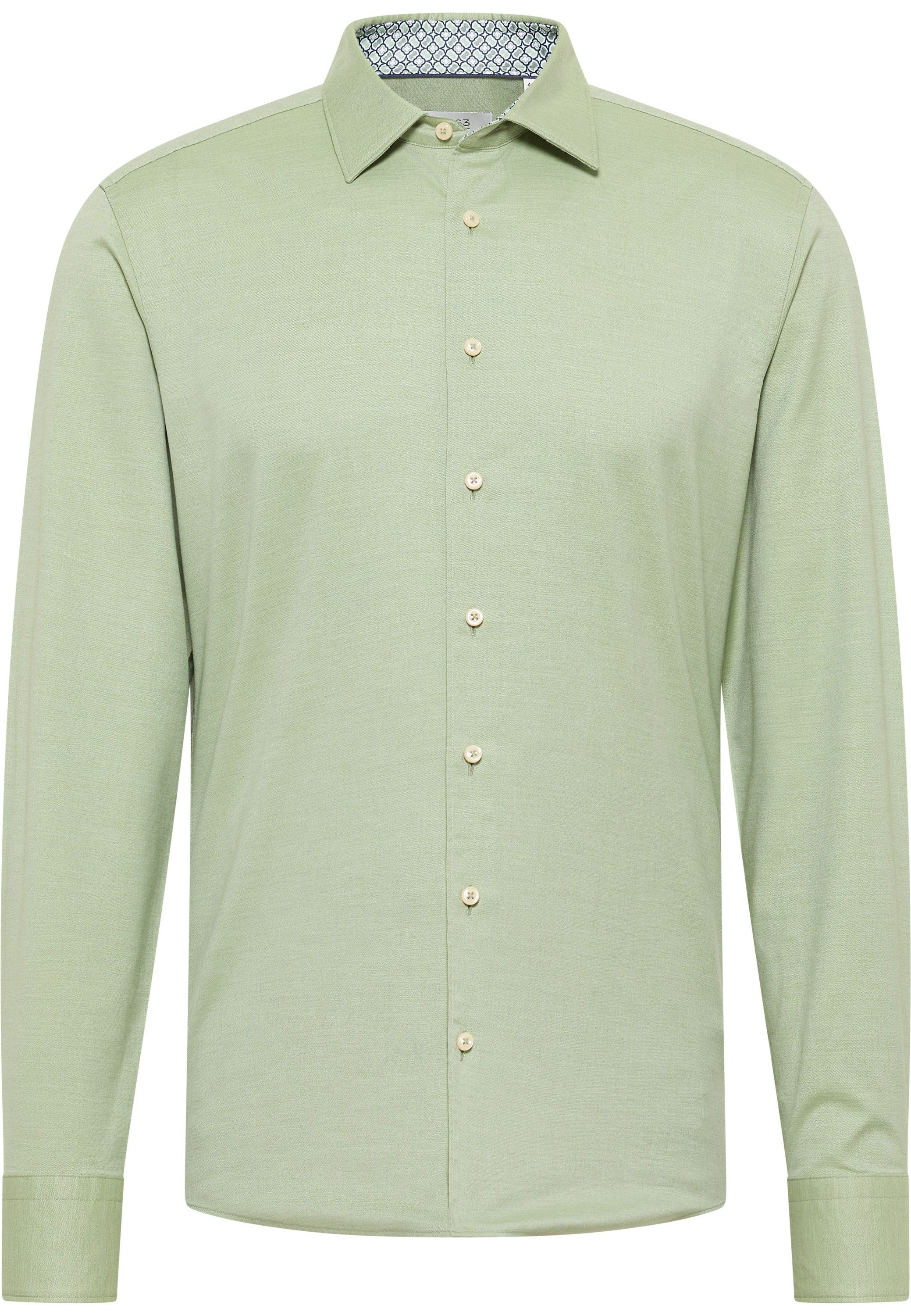 Eterna Overhemd met lange mouwen Slim fit EASY IRON (gemakkelijk te strijken)