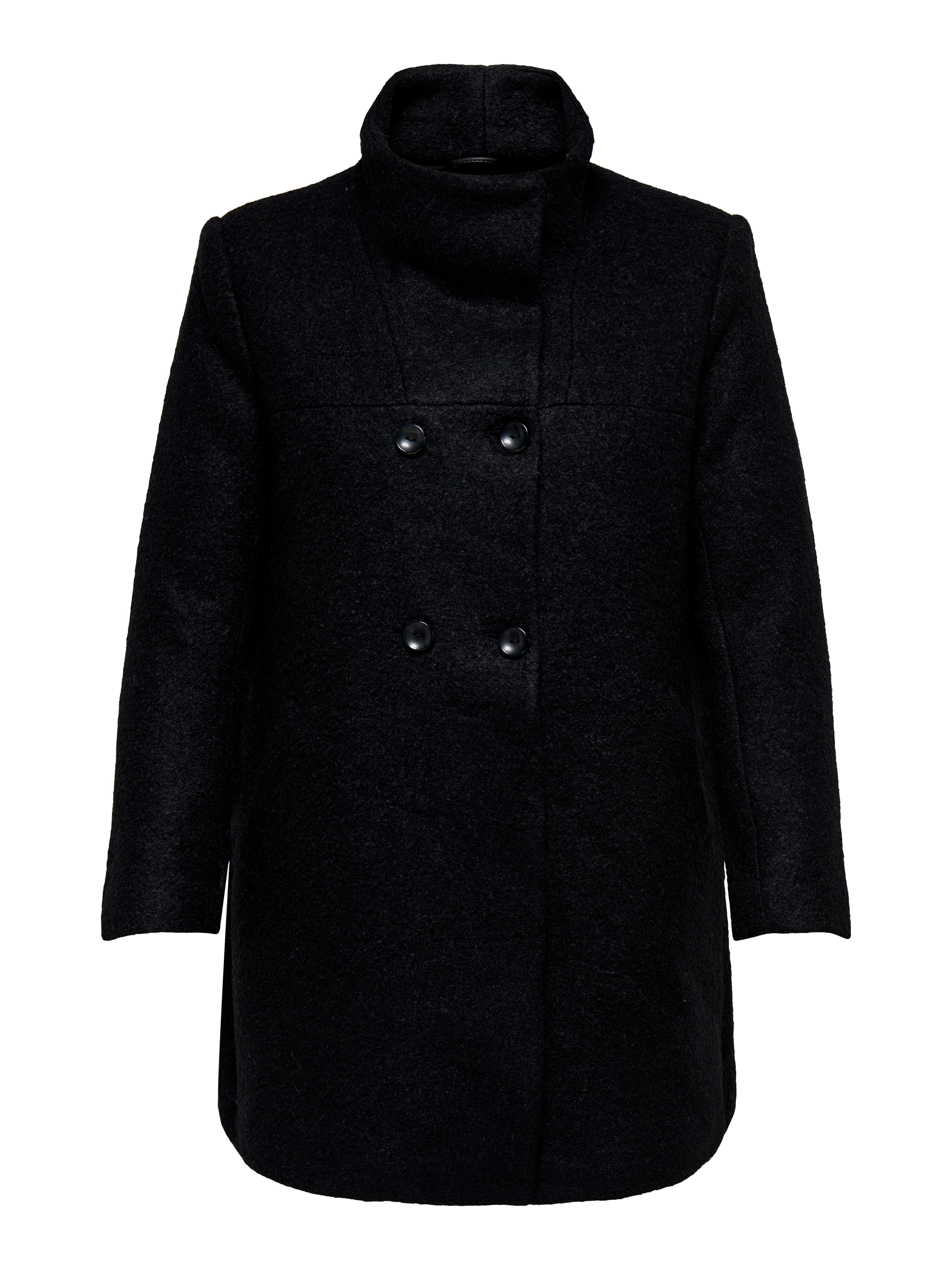 ONLY CARMAKOMA Korte jas CARNEWSOPHIA WOOL COAT OTW