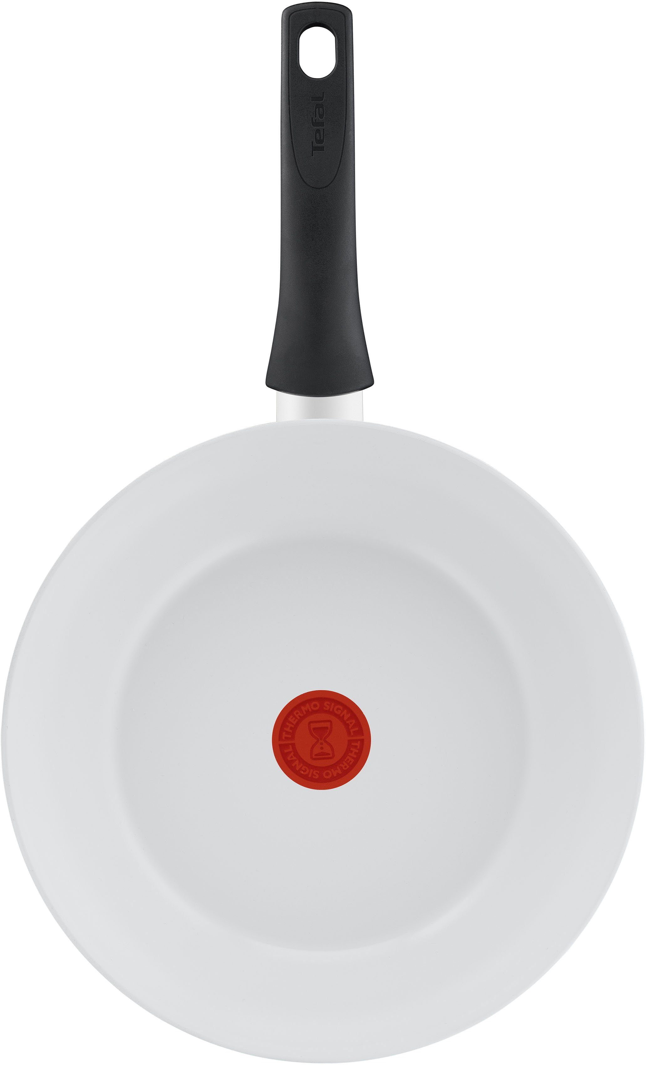Tefal Wok Ceramic Control wokpan inductie 28 cm Keramische coating, thermo-signaal, geschikt voor alle soorten fornuizen, C41719 (1-delig)