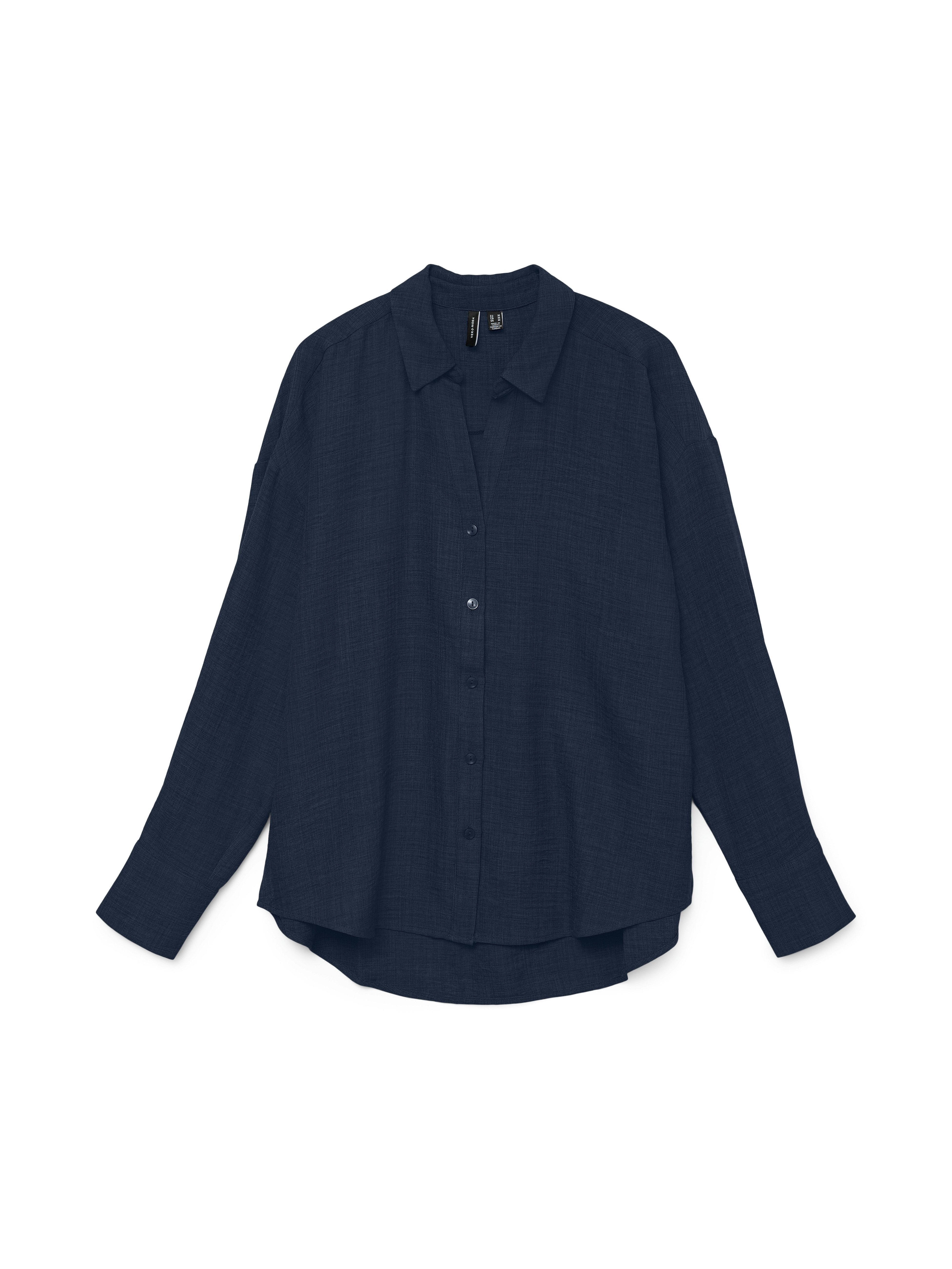 Vero Moda Blouse met lange mouwen VMMELANEY QUEENY LS SHIRT WVN NOOS