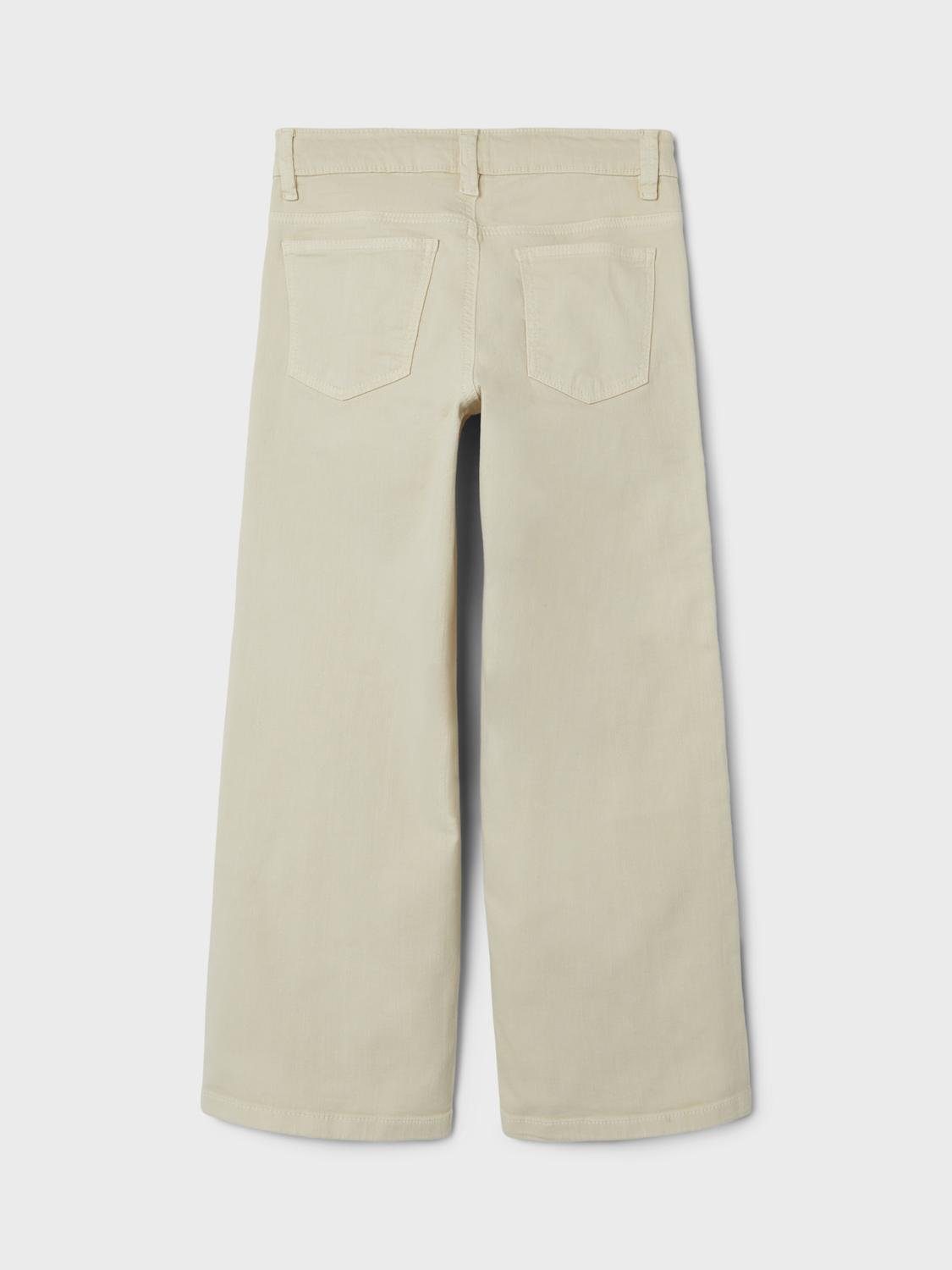 Name It Five-pocketsbroek NKFROSE WIDE TWI PANT 1115-TP NOOS