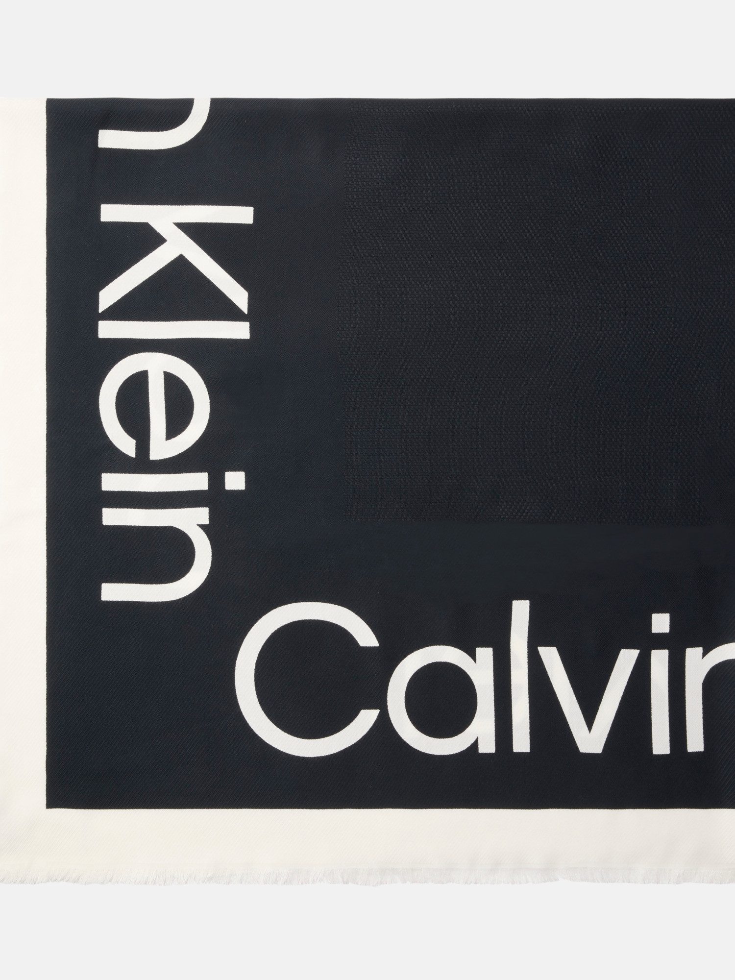 Calvin Klein Modieuze sjaal BOLD LOGO CONTRAST SCARF