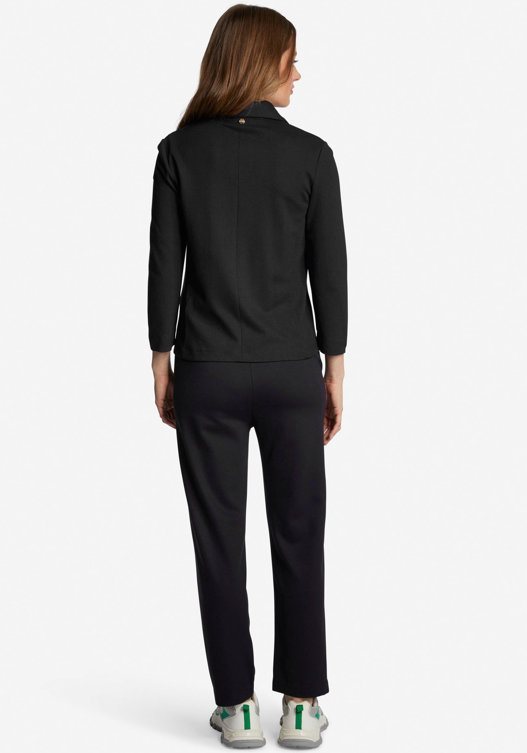 Rich & Royal Jerseyblazer met 1-knopsluiting