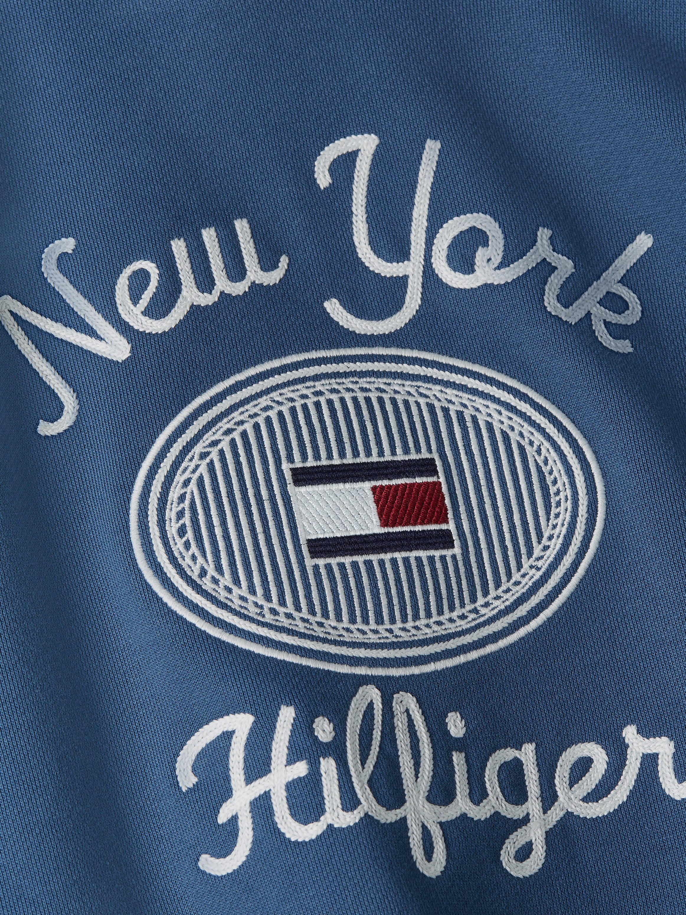 Tommy Hilfiger Hoodie HILFIGER NY HOODY met contrastkleurige print