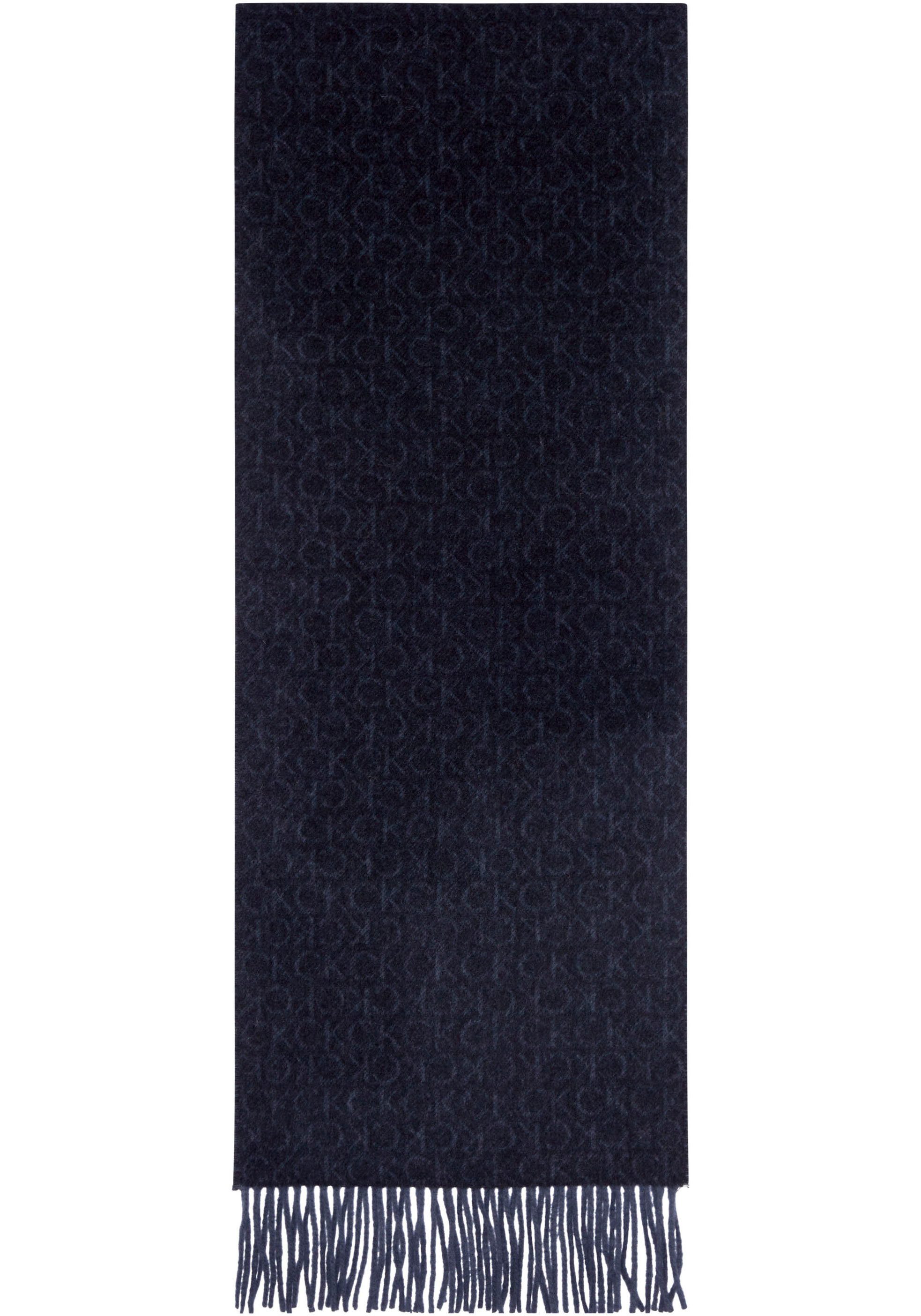 Calvin Klein Sjaal CLASSIC WOOL SCARF MONOGRAM