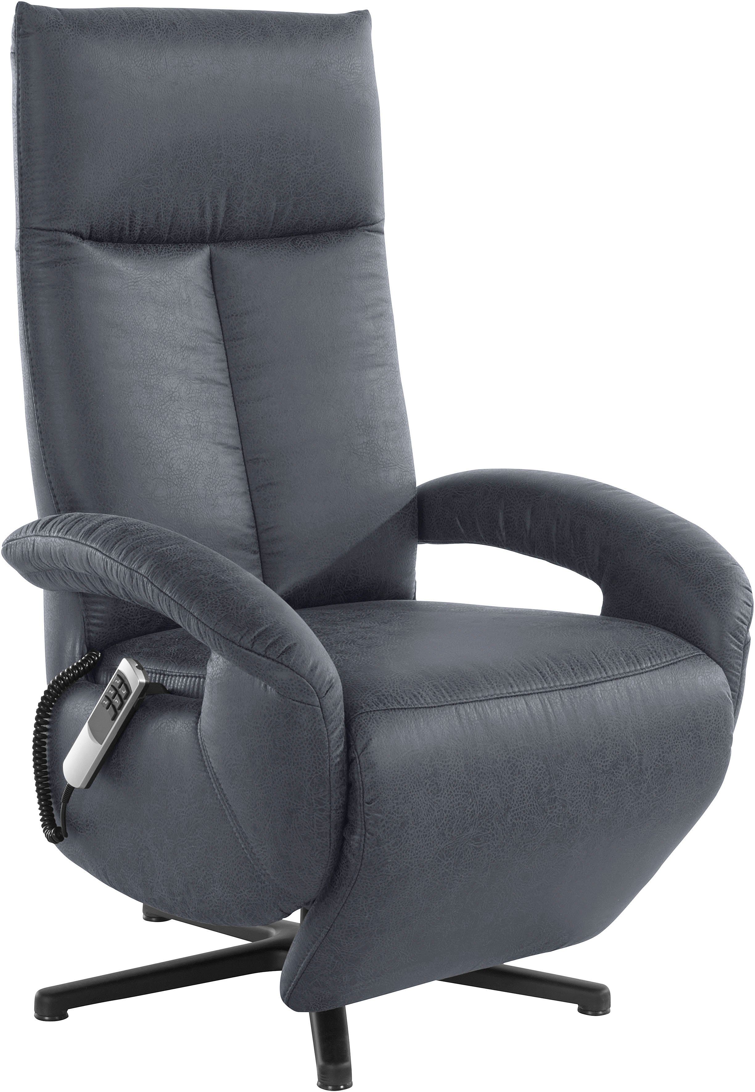 sit&more Relaxfauteuil Tycoon naar keuze handmatig, met twee motoren of met accu of met 2 motoren