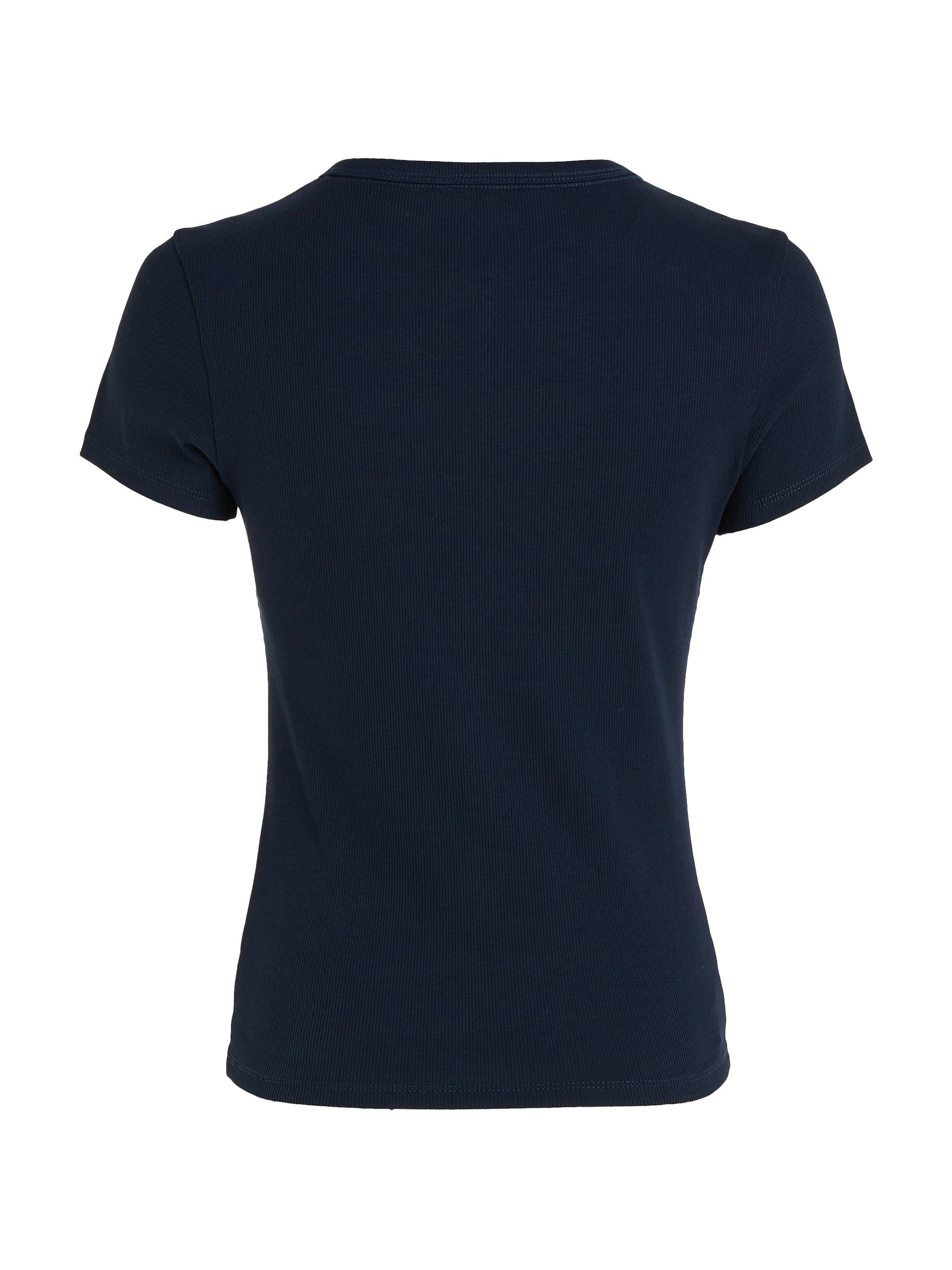 Tommy Jeans Curve T-shirt Slim Essential Rib