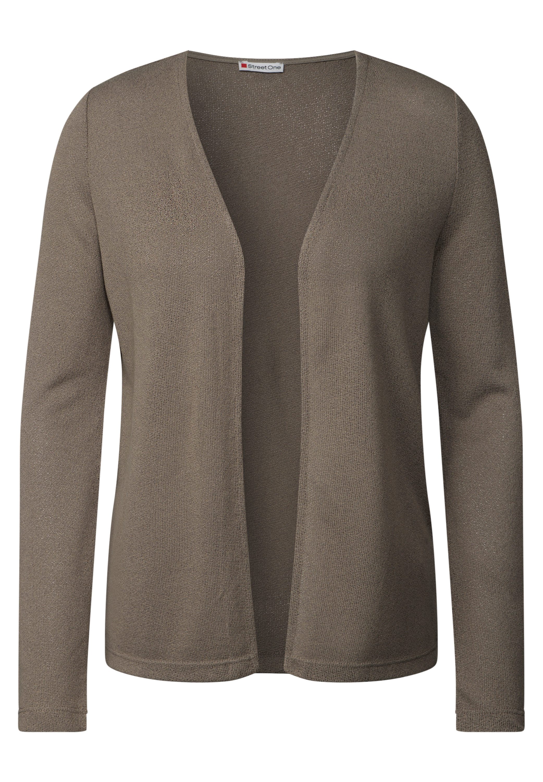 STREET ONE Shirtjasje Nette in brei-look