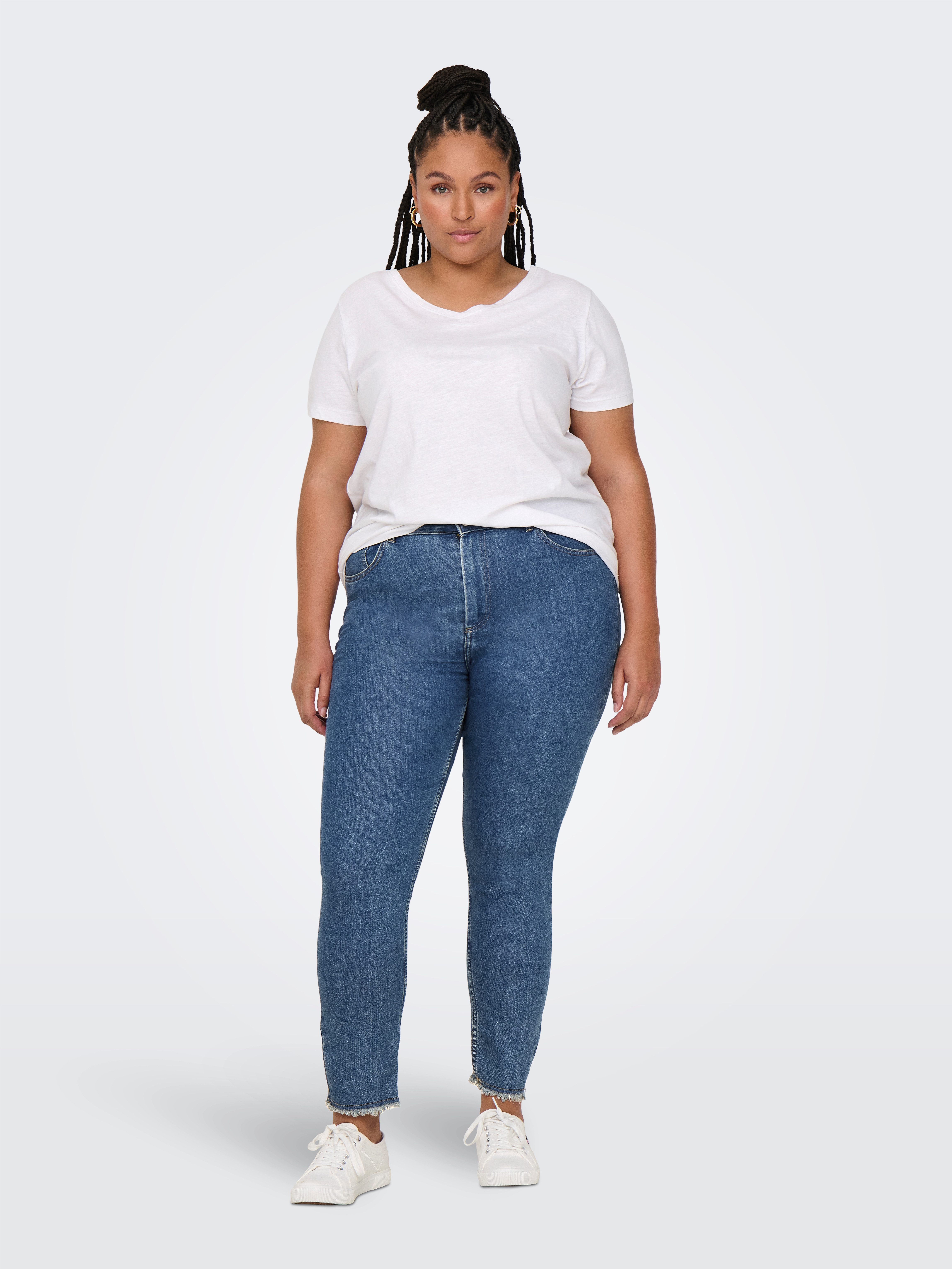 ONLY CARMAKOMA Skinny fit jeans CARHUSH MID SKINNY AK RW DNM AKM186