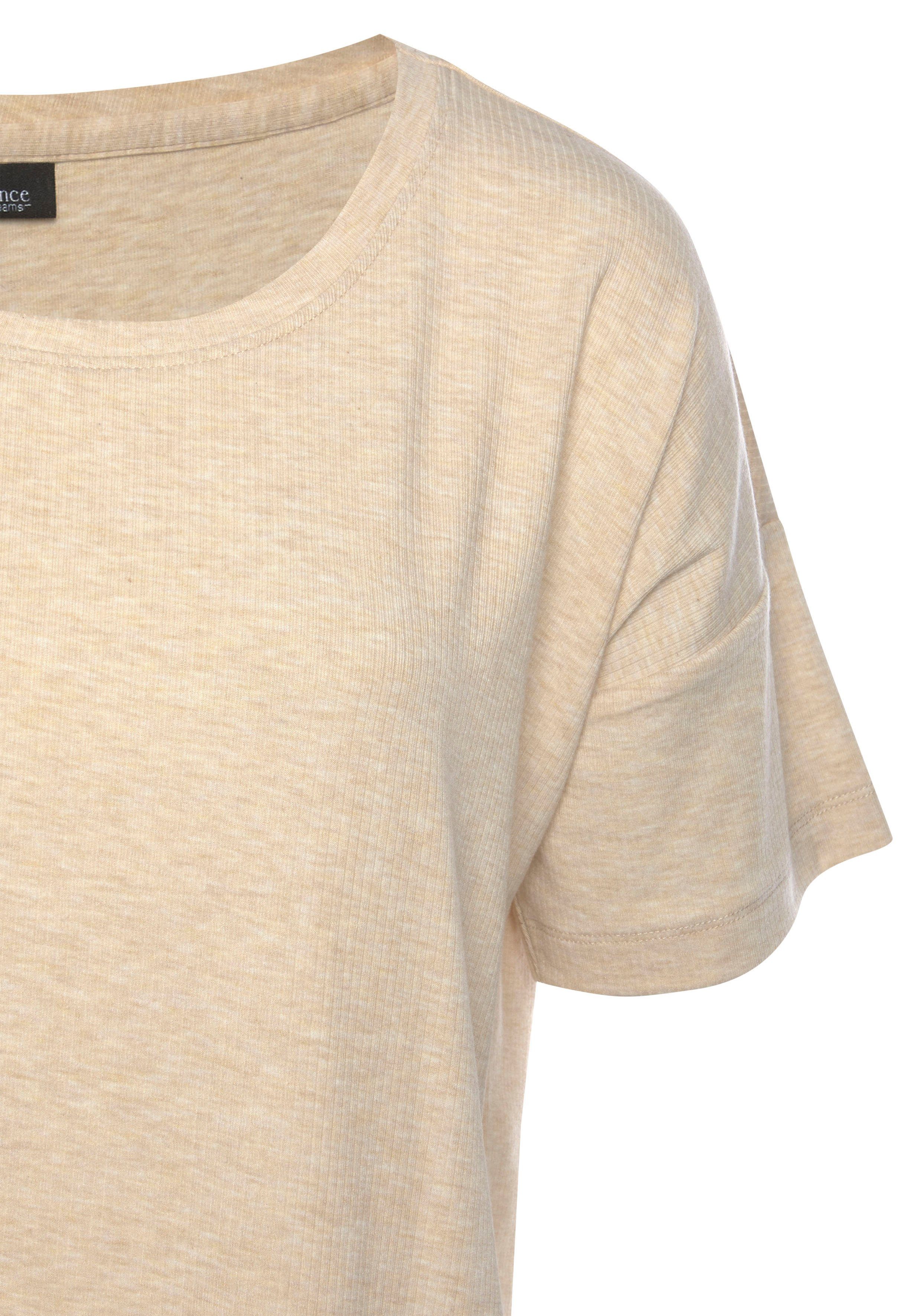 Vivance Dreams Big-shirt in zachte ribkwaliteit