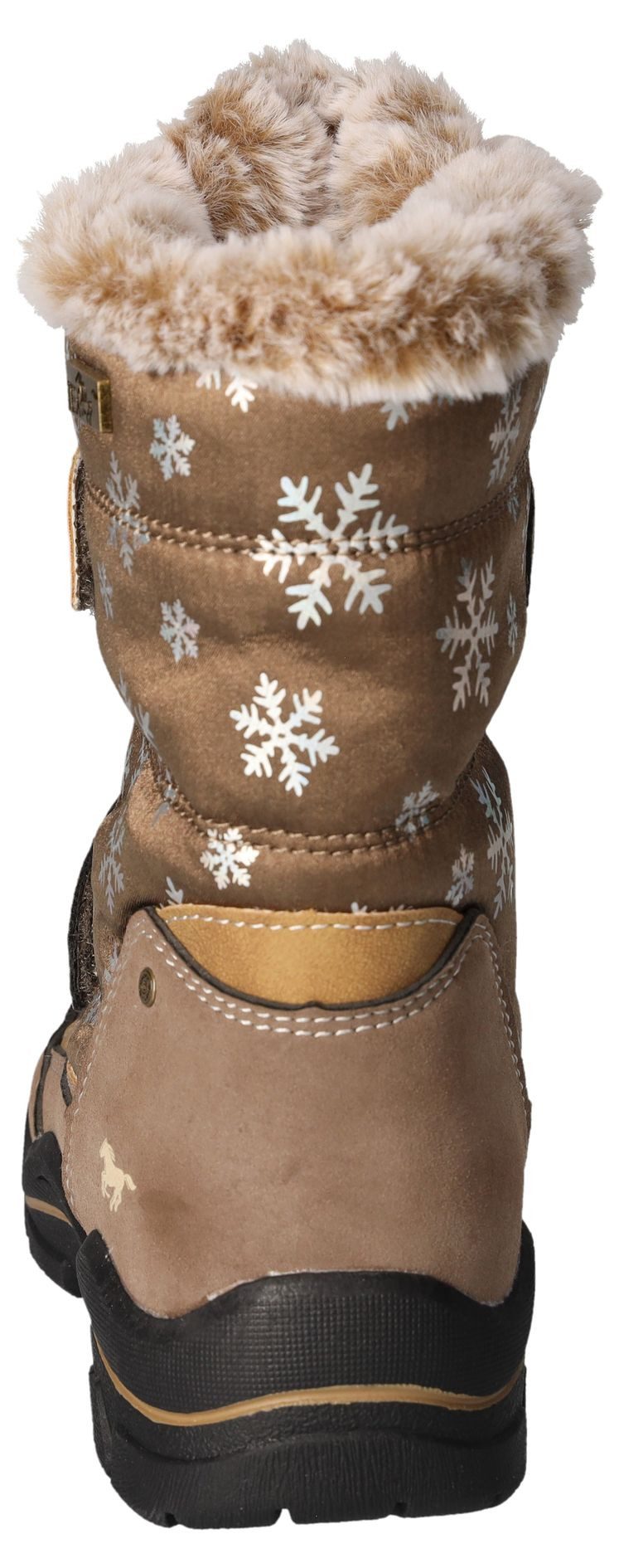 Mustang Shoes Winterlaarzen klittenbandschoenen in comfortabele breedte