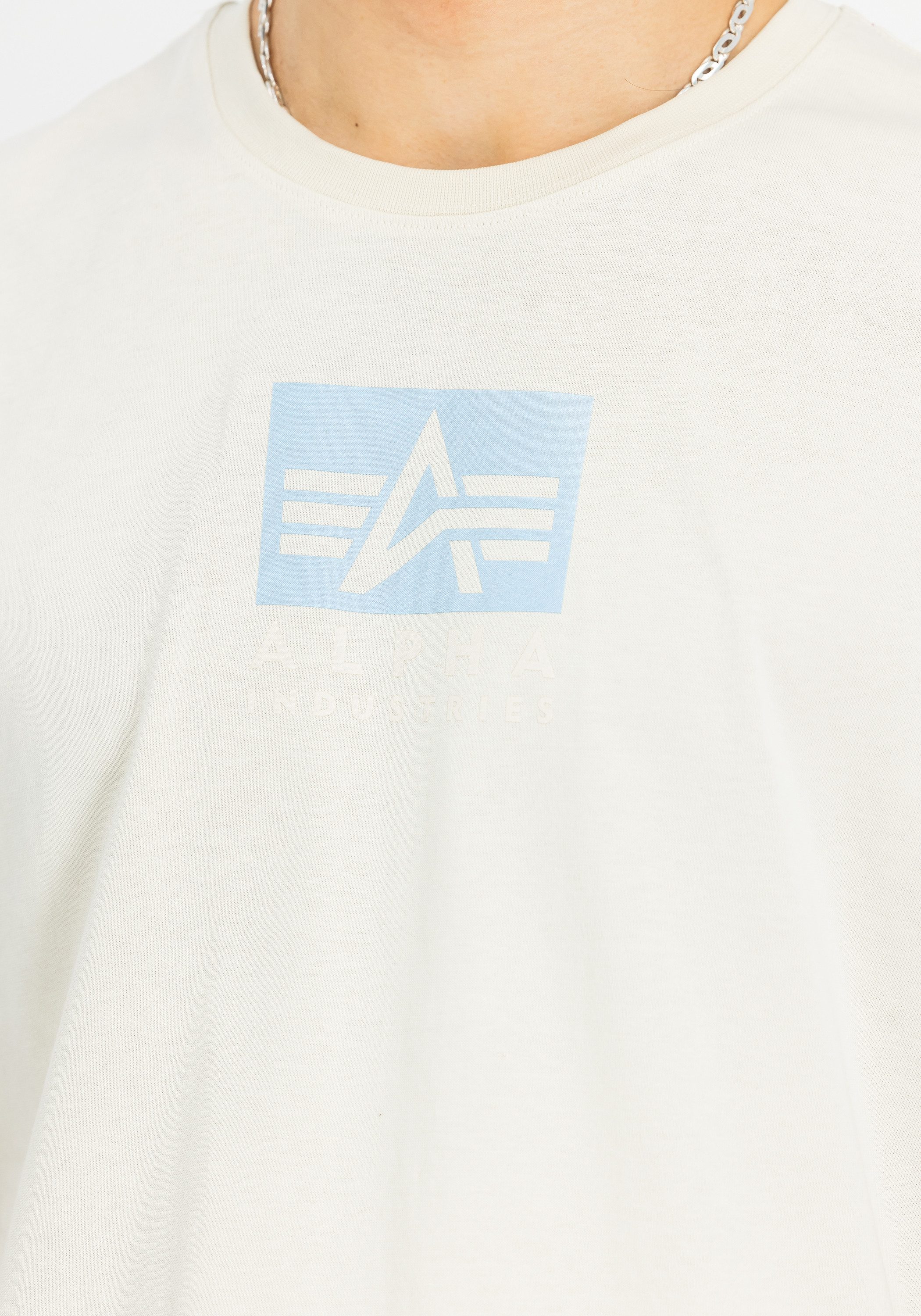 Alpha Industries T-shirt Alpha Industries Men - T-Shirts Satin Logo T-Shirt