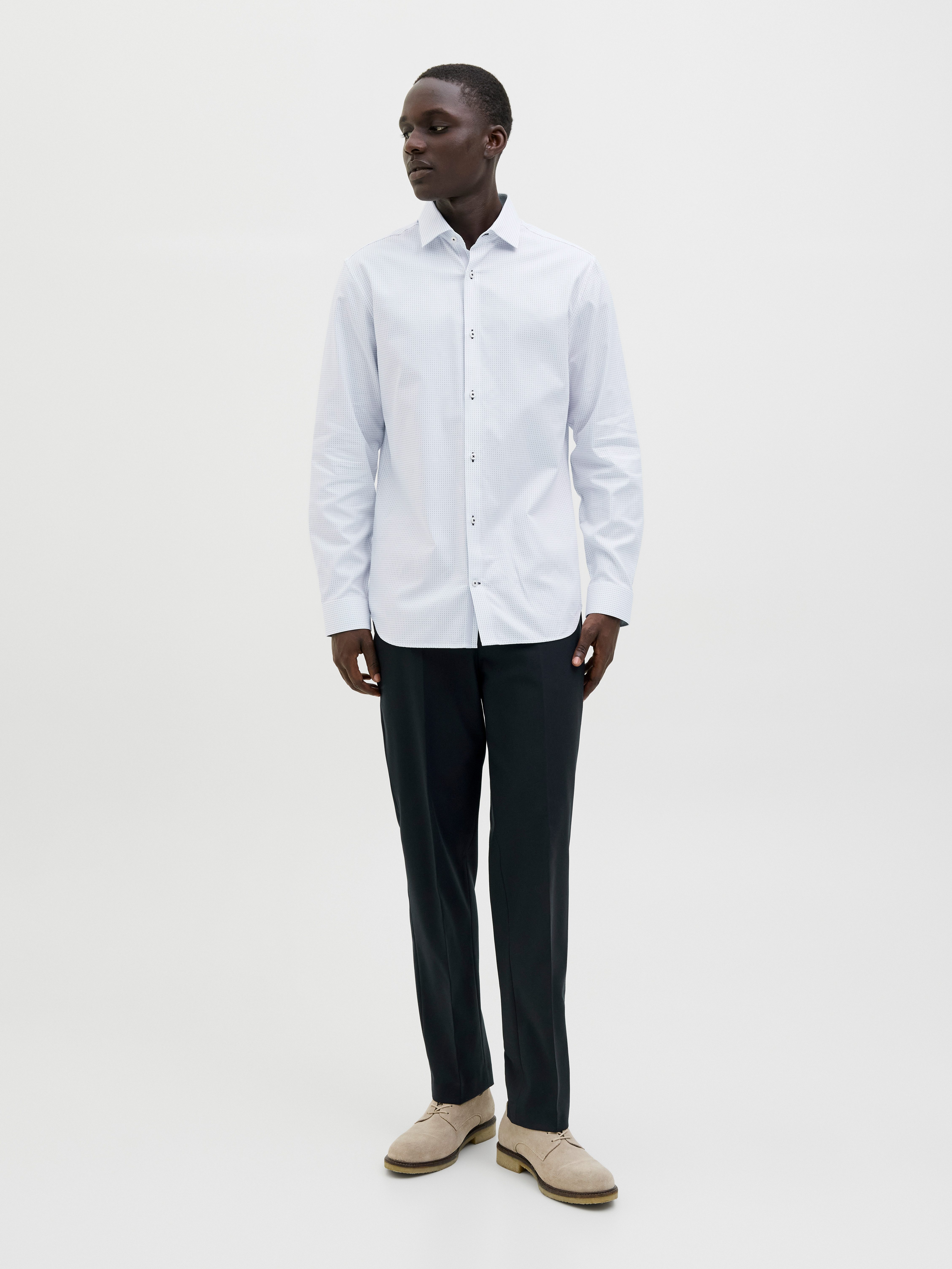 Jack & Jones Overhemd met lange mouwen JPRBLAPARKER DETAIL L/S SHIRT NOOS