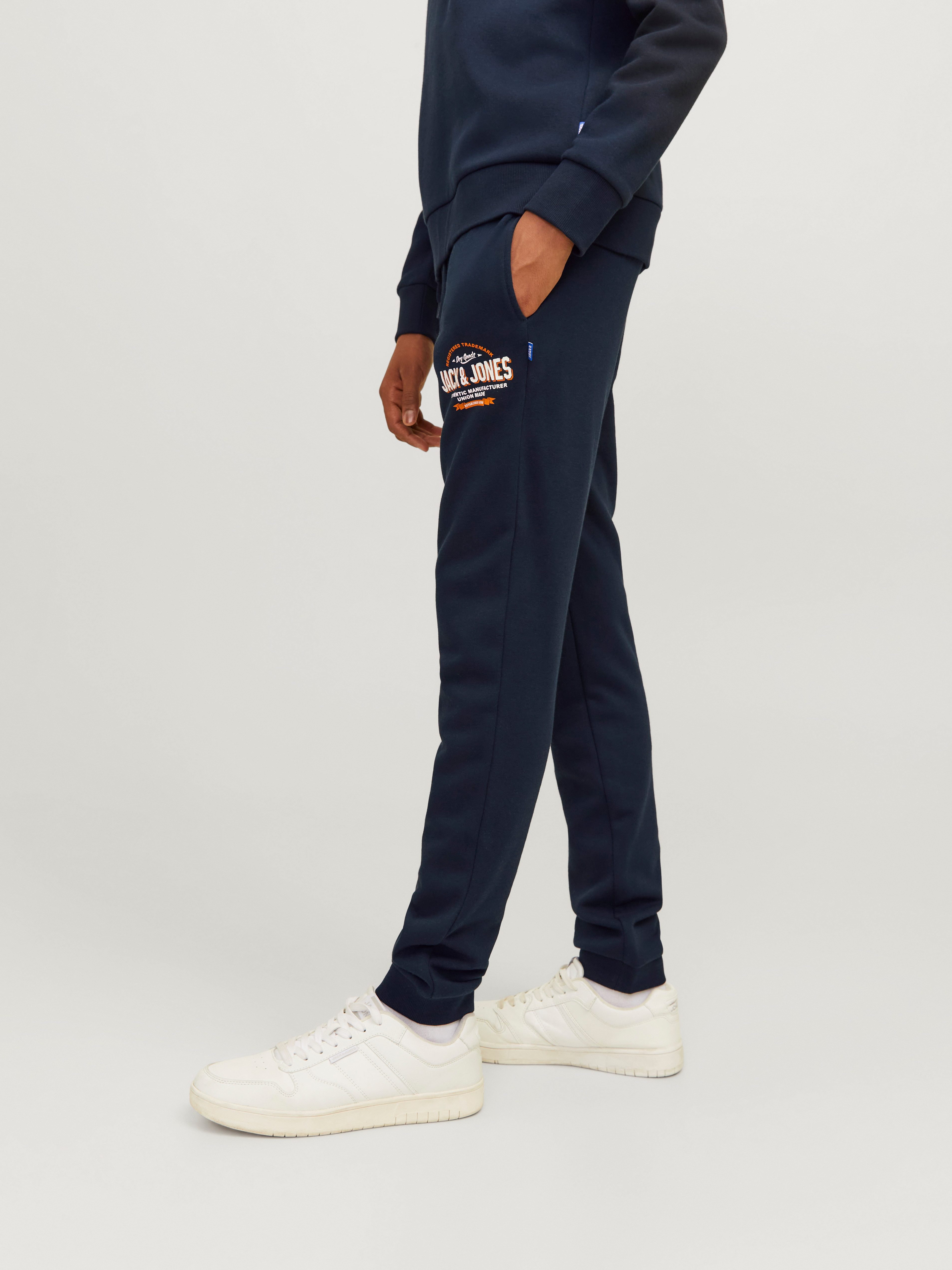 Jack & Jones Junior Sweatbroek JPSTELOGO SWEATPANTS 2COL 24/25 NOOS JNR