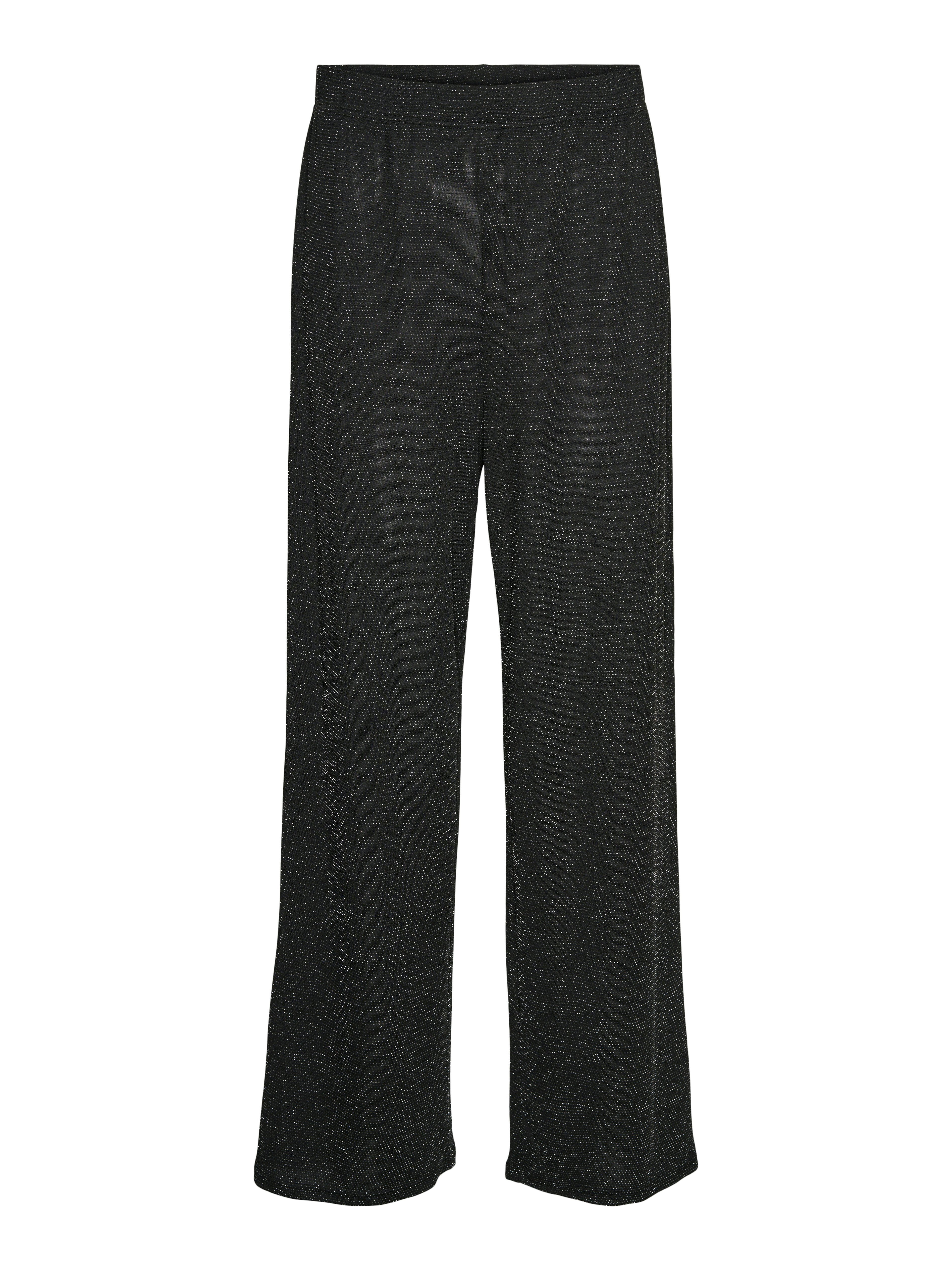 Vero Moda Comfortbroek VMKANVA NW GLITTER WIDE PANT JRS