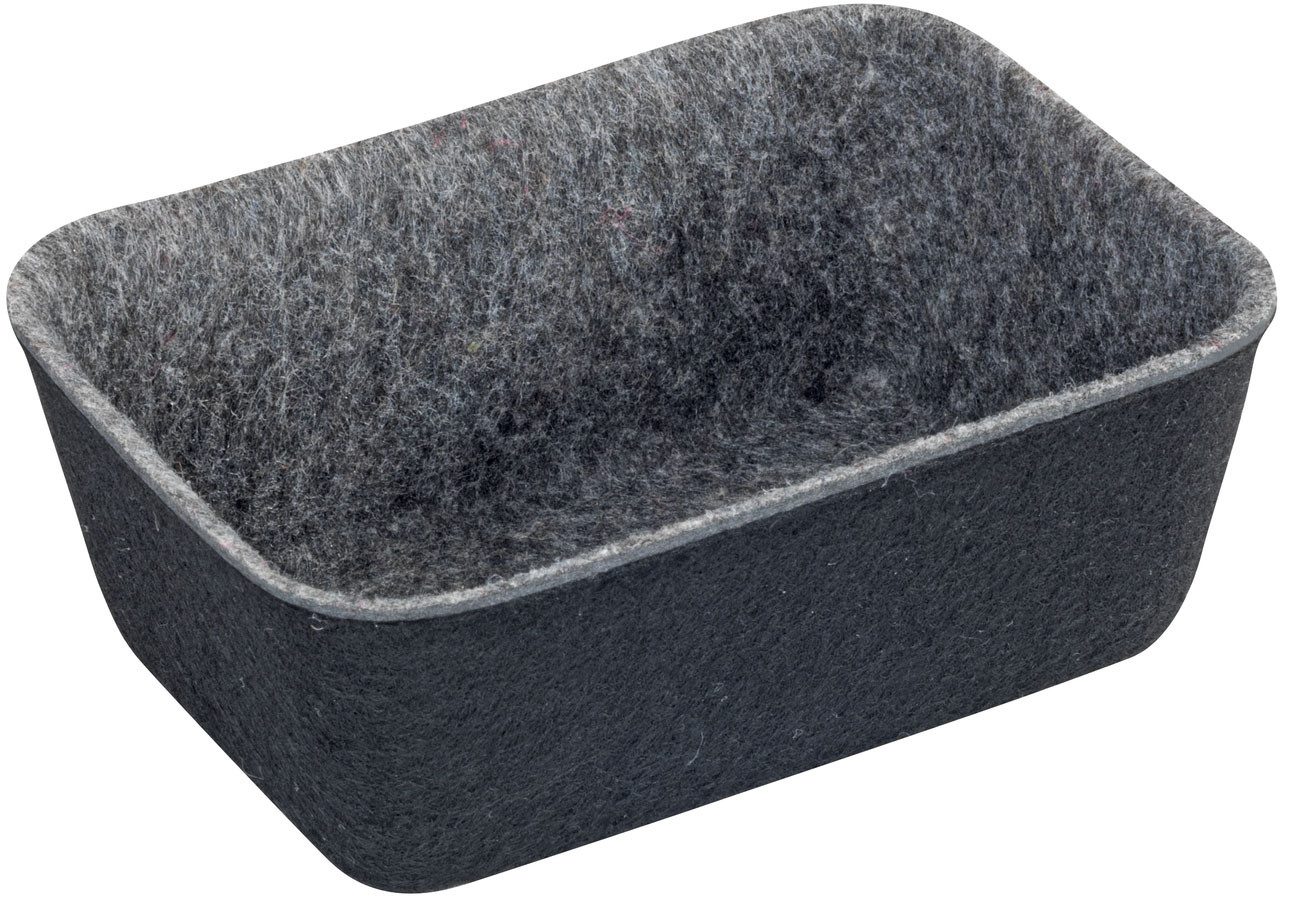 WENKO Organizer Opbergdozen voor lades, 3 maten, gerecycled polyester vilt (set, 7-delig)