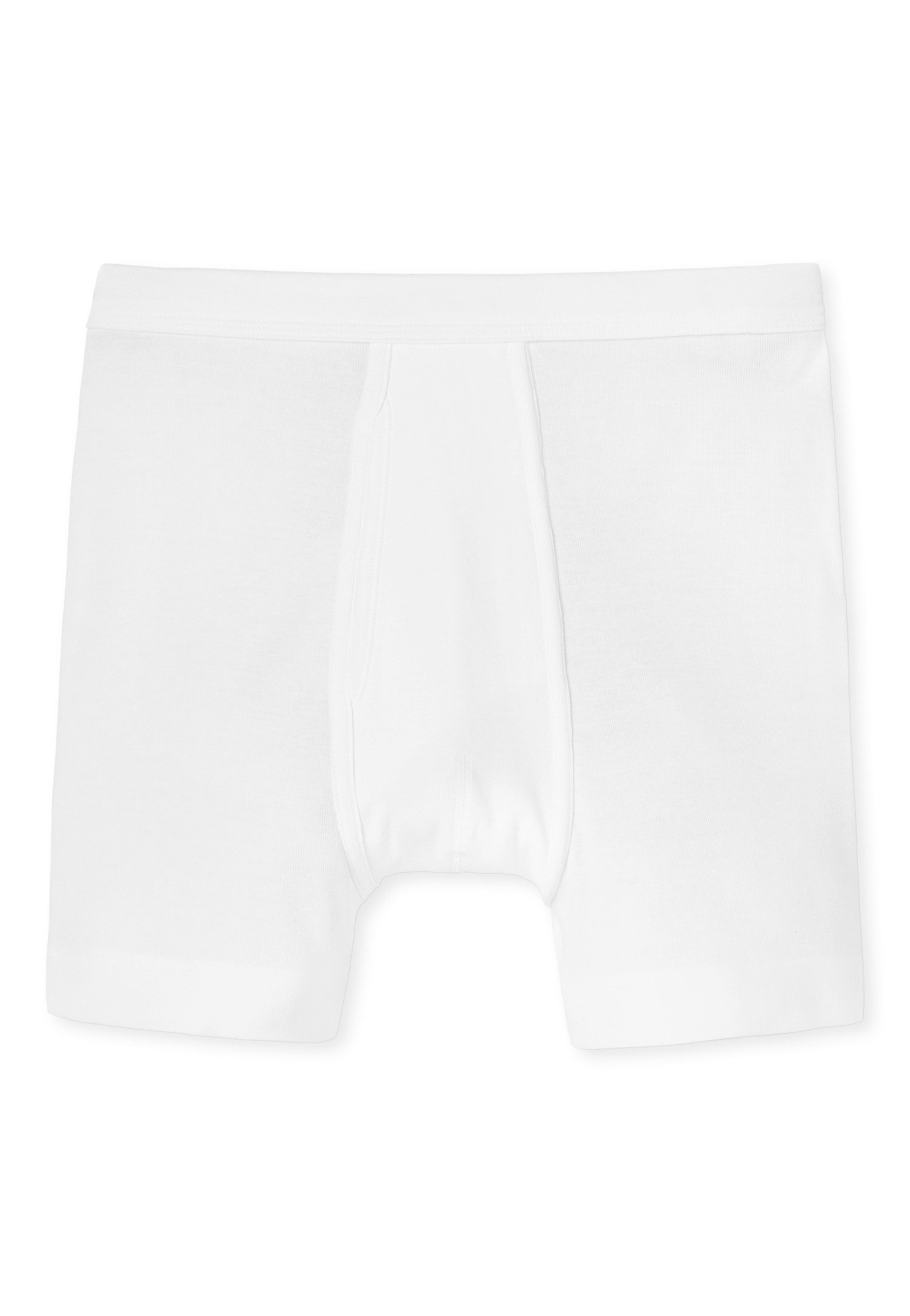 Schiesser Boxershort Essentials met ingreep, comfortabele fijnrib kwaliteit, zachte band