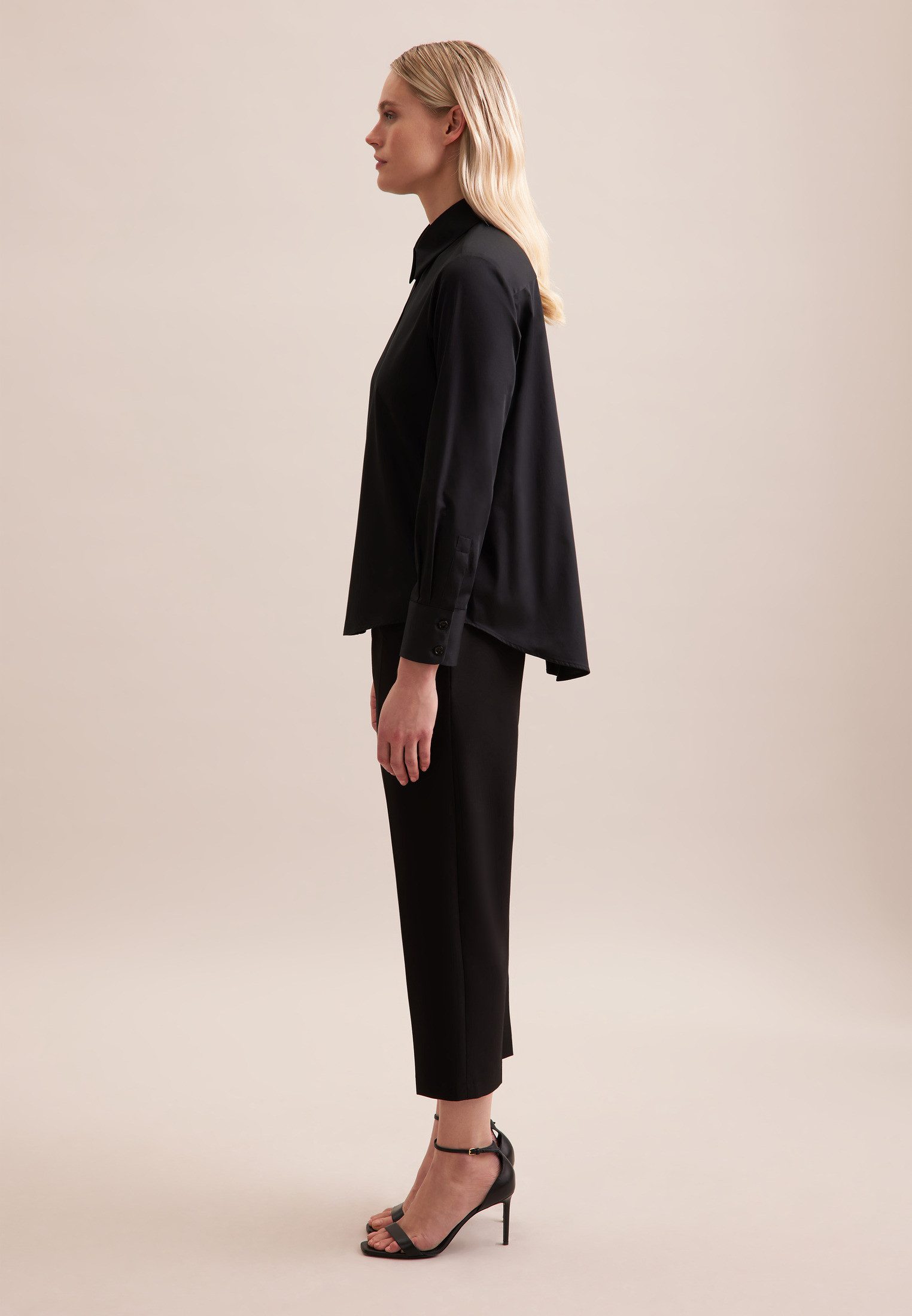 seidensticker Overhemdblouse 1/1 kraag uni