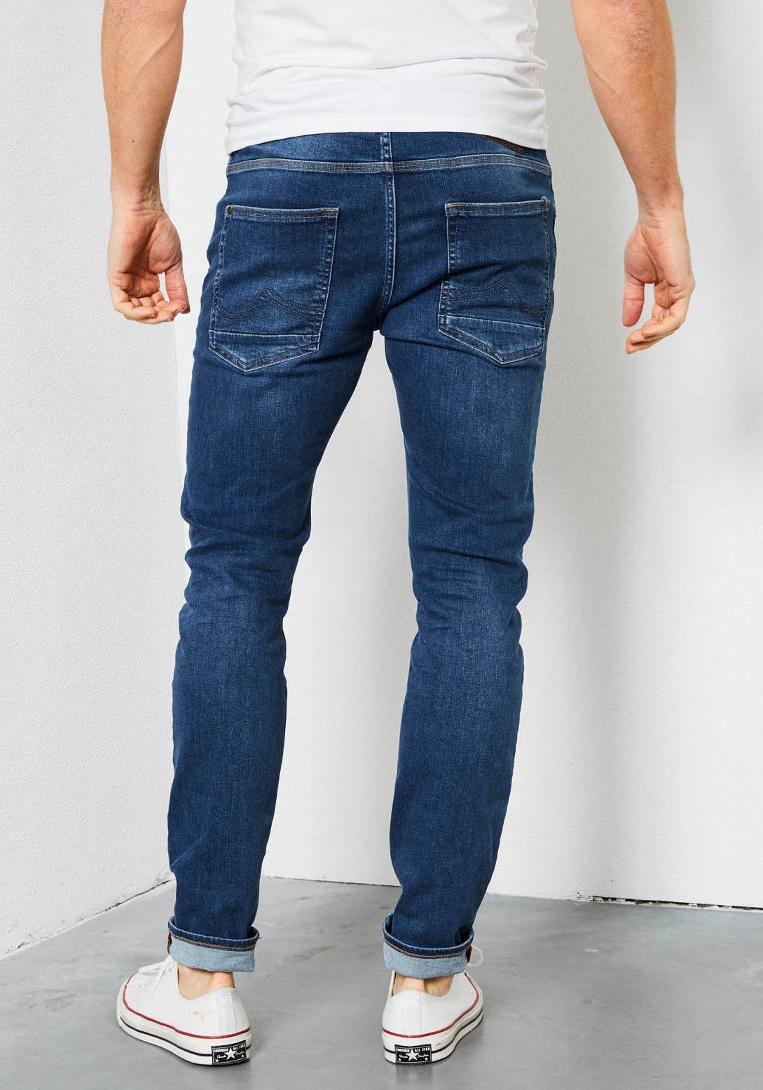 Petrol Industries Slim fit jeans SEAHAM-CLASSIC met lage taille