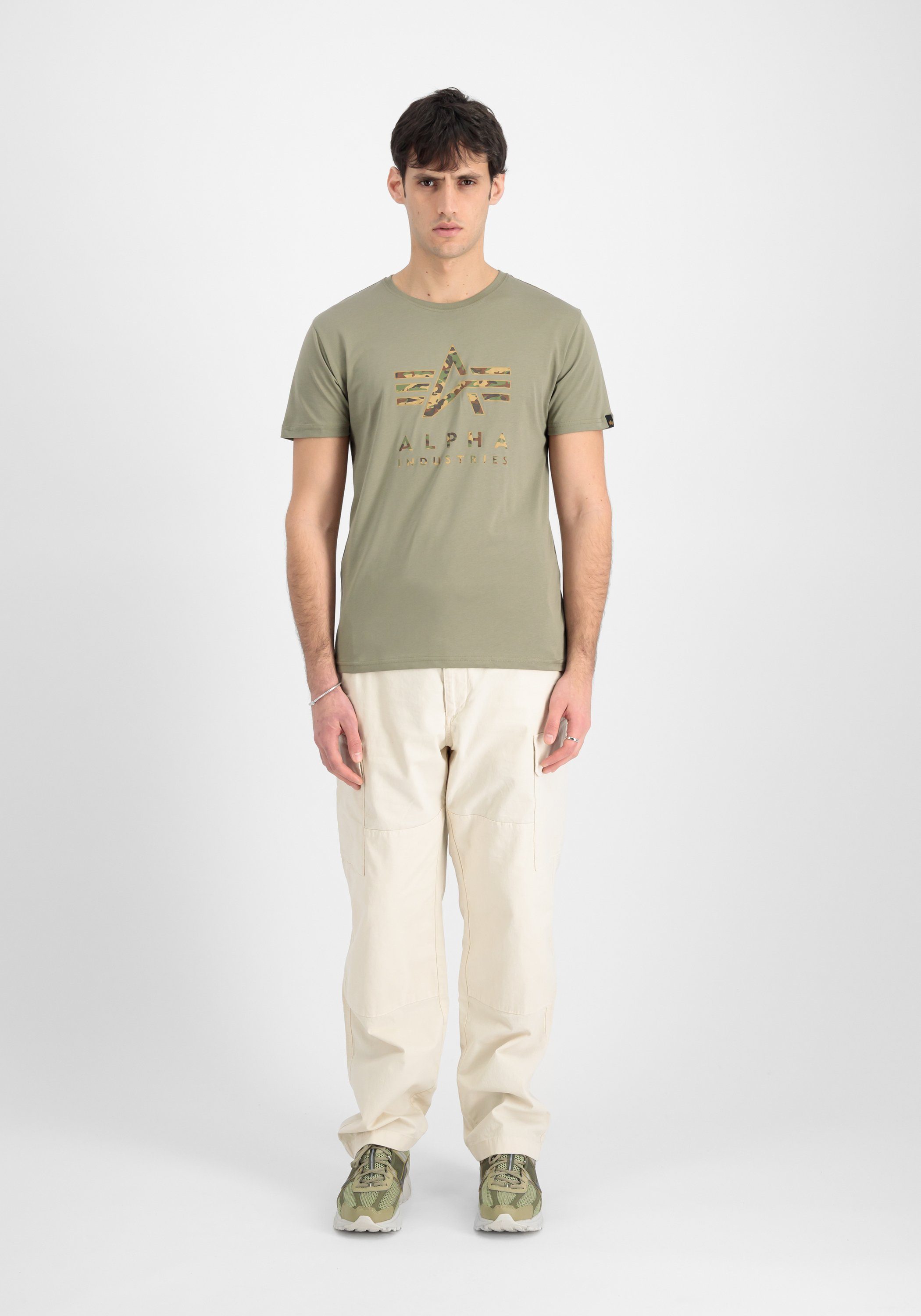 Alpha Industries T-shirt Alpha Industries Men - T-Shirts Camo Puff Print T
