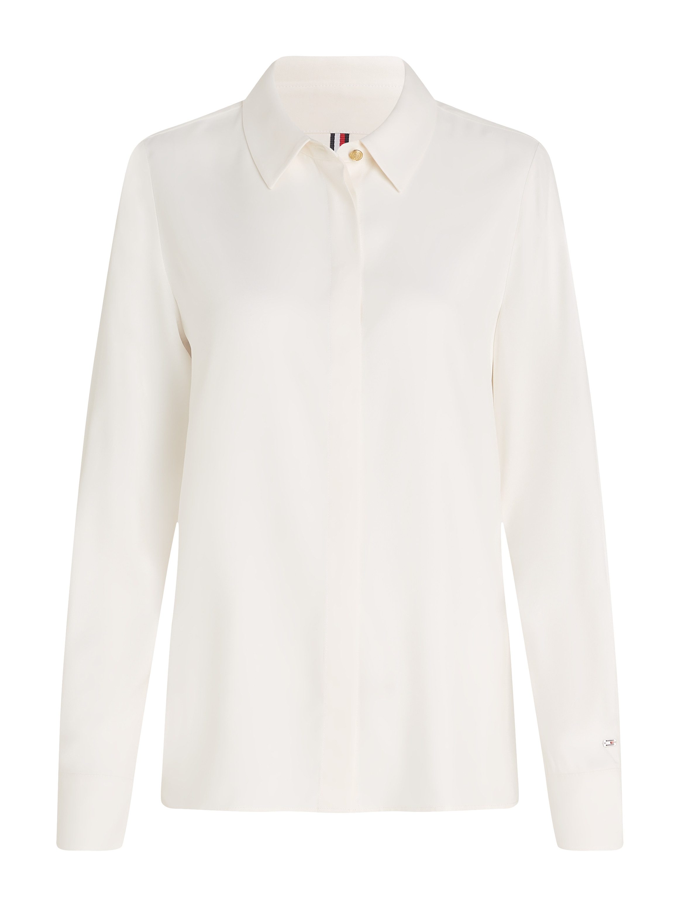Tommy Hilfiger Blouse met lange mouwen met logovlag