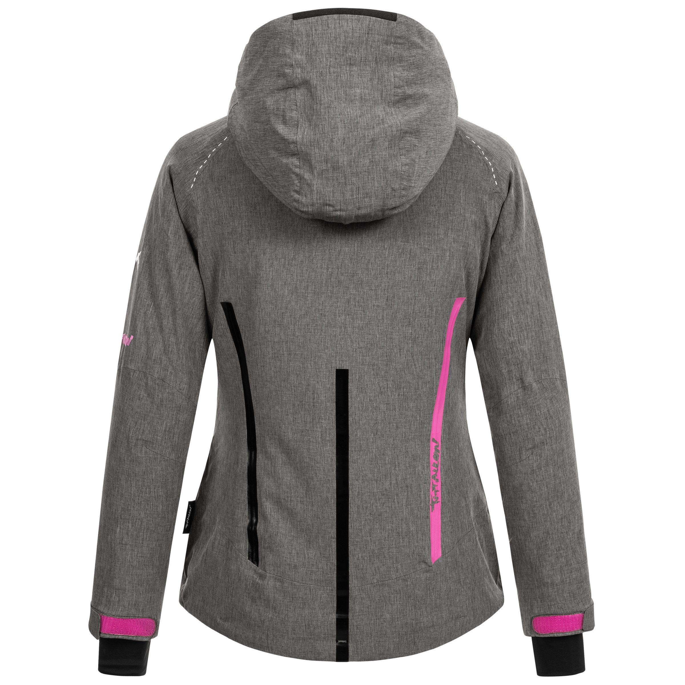 DEPROC Active Winterjack CALGARY WINTER Women zachte skijas in sportieve uitstraling