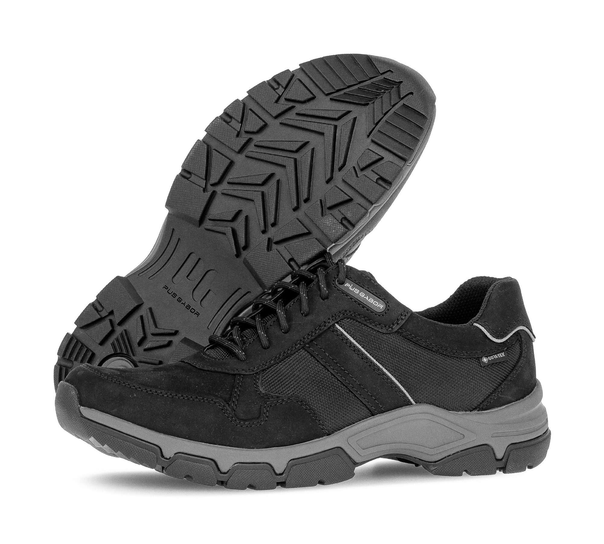 Pius Gabor Sneakers , veterschoenen, lage schoen, vrijetijdsschoen met gore-tex, breedte g