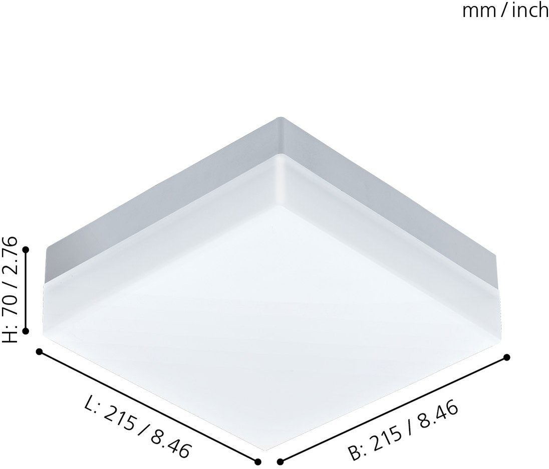 EGLO Ledplafondlamp voor buiten SONELLA Led verwisselbaar