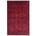morgenland wollen kleed khal mohammadi geheel gedessineerd rosso 186 x 126 cm handgeknoopt rood
