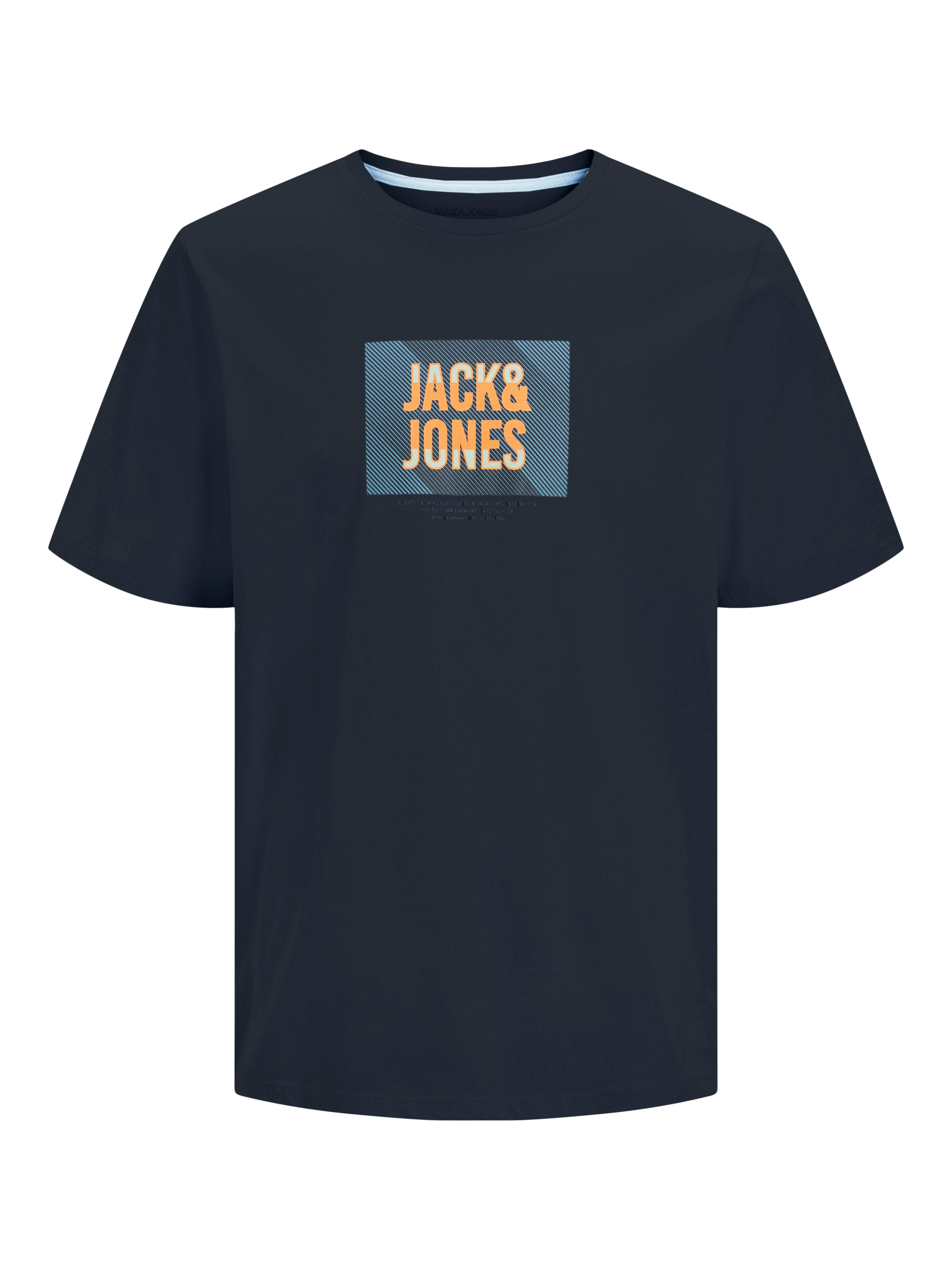 Jack & Jones PlusSize T-shirt JJHUDSON TEE SS CREW NECK 5PK MP PLS (set, 5-delig)