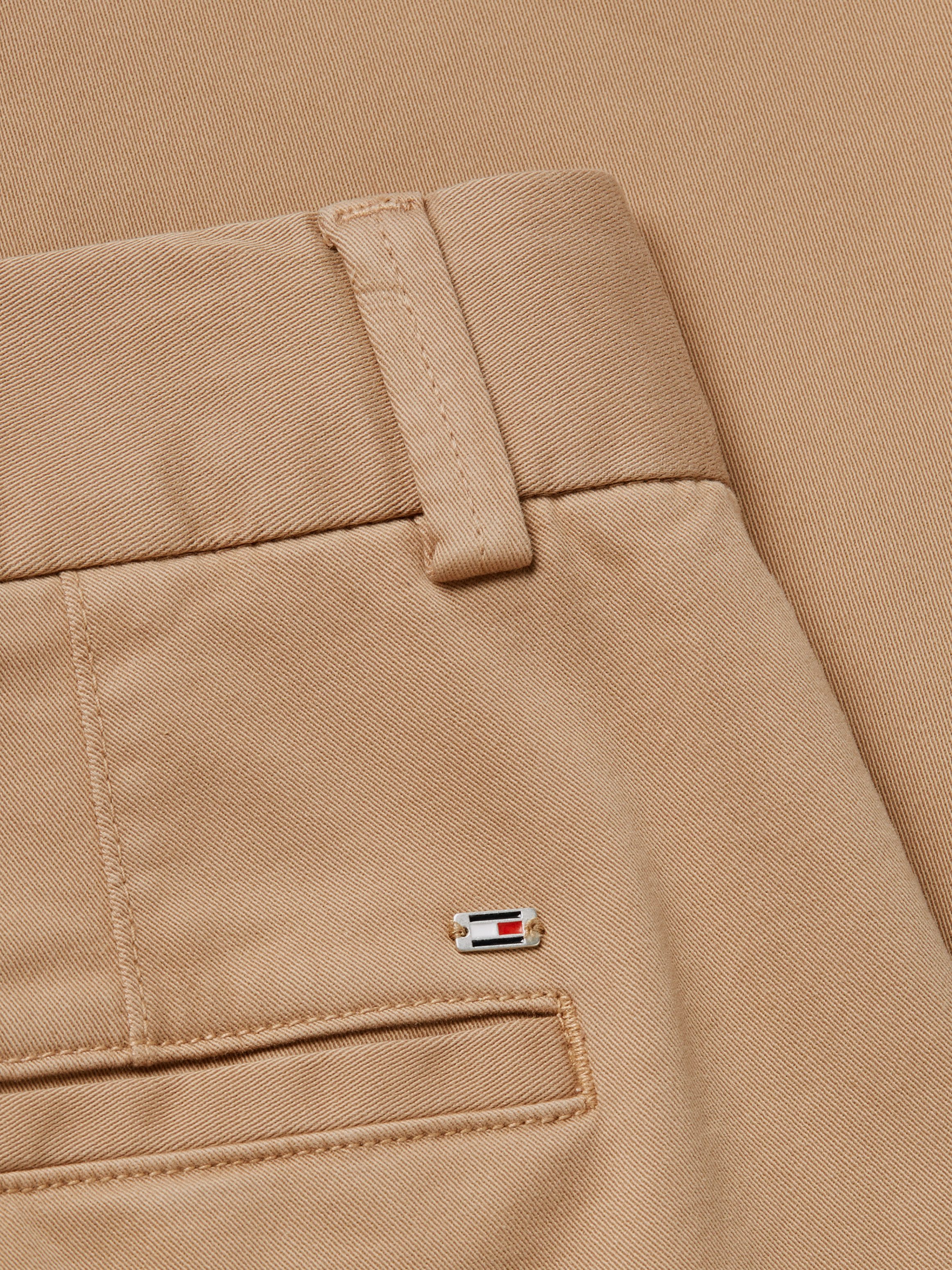 Tommy Hilfiger Stretchbroek met geborduurd logo