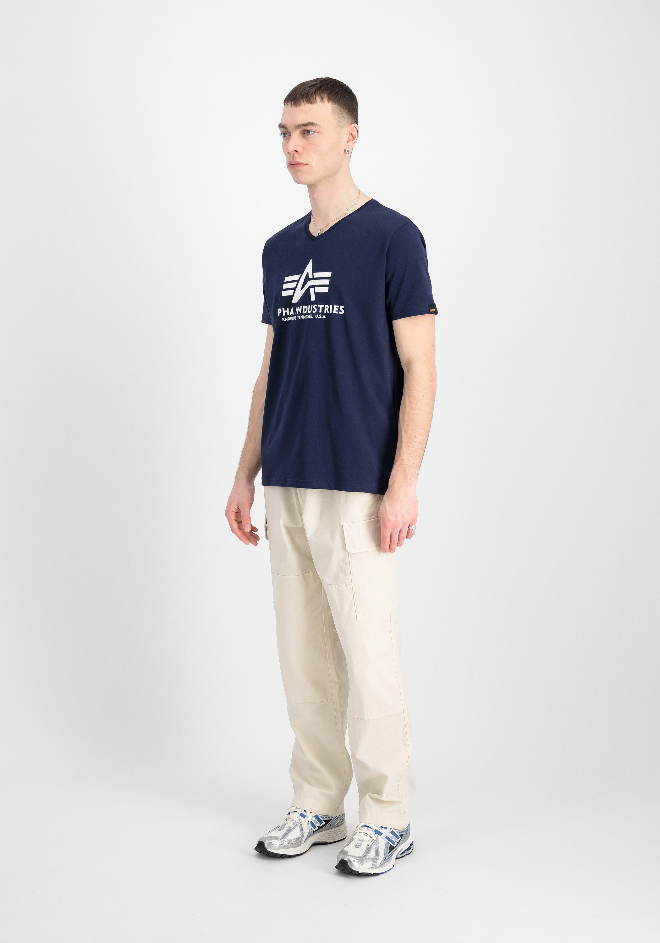 Alpha Industries T-shirt Alpha Industries Men - T-Shirts Basic V-Neck T