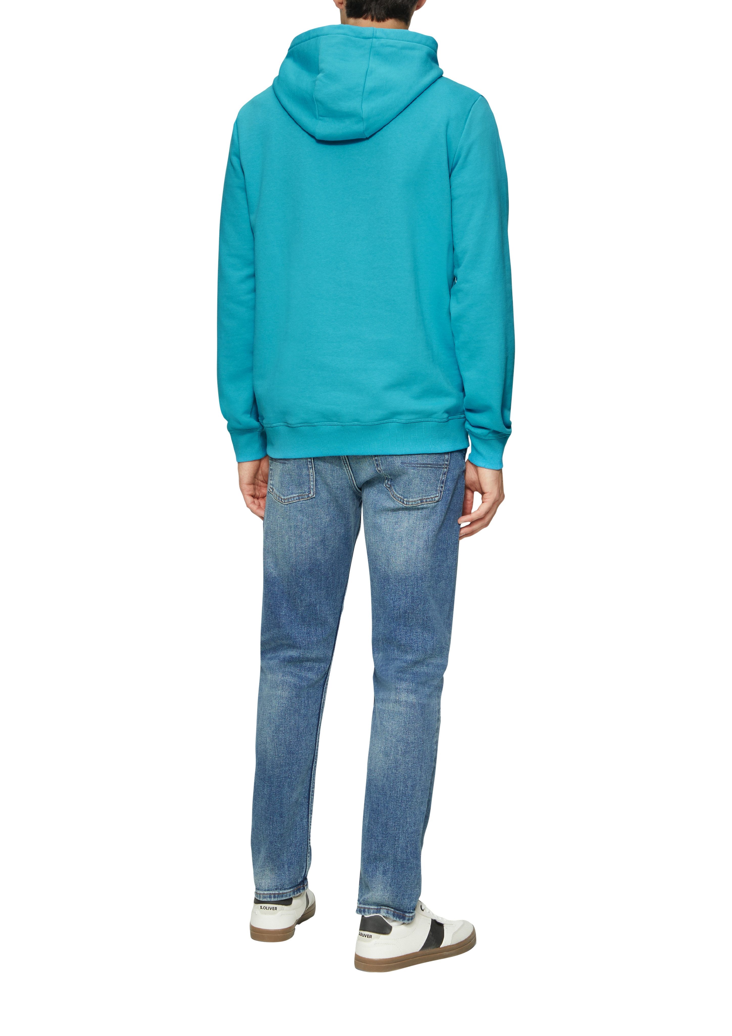 s.Oliver Hoodie met belettering