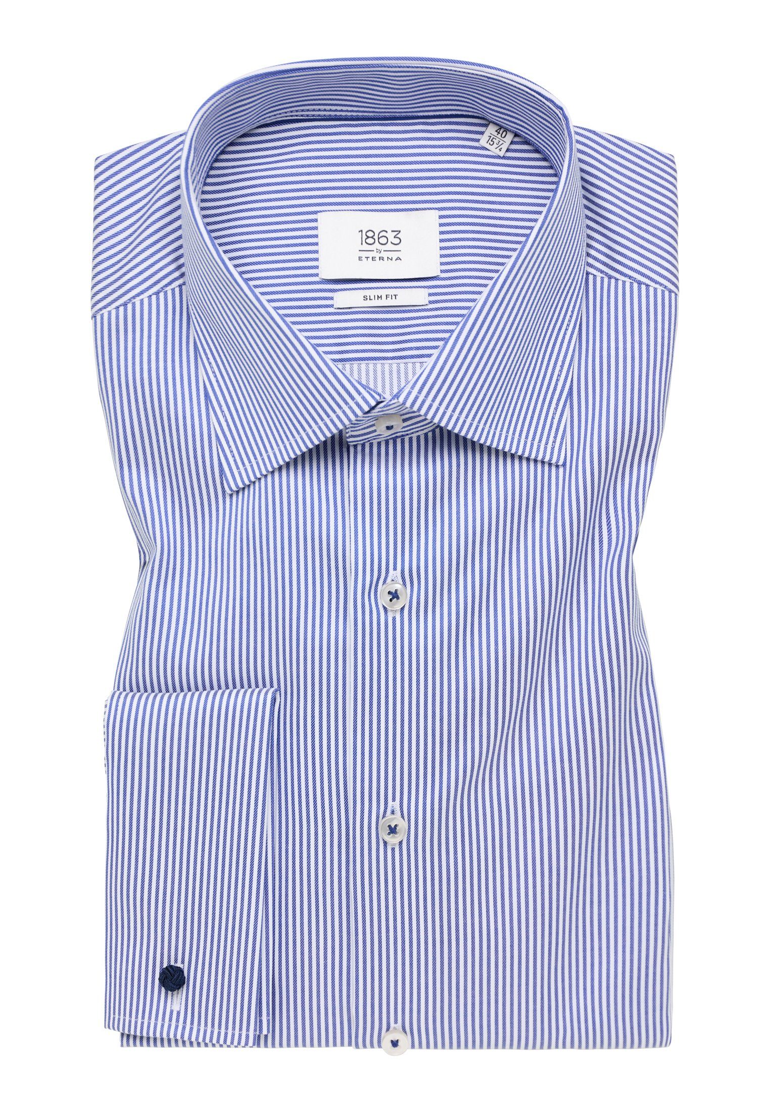 Eterna Overhemd met lange mouwen Slim fit