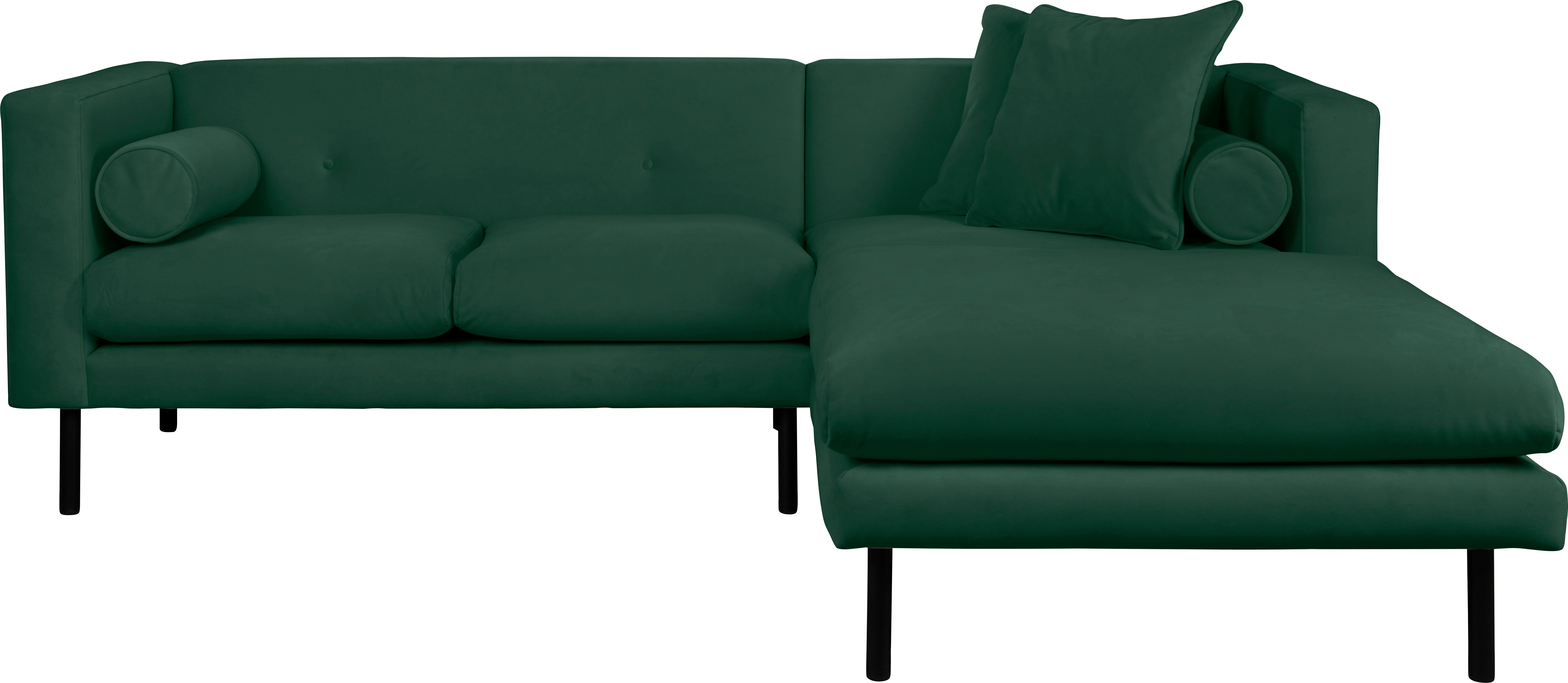 Guido Maria Kretschmer Home&Living Hoekbank Lillibeth L-vorm designbank, afmetingen B/D/H: 240/173/83 cm Sierkussen als tweezijdig te gebruiken kussen, in fluwelige look of cord