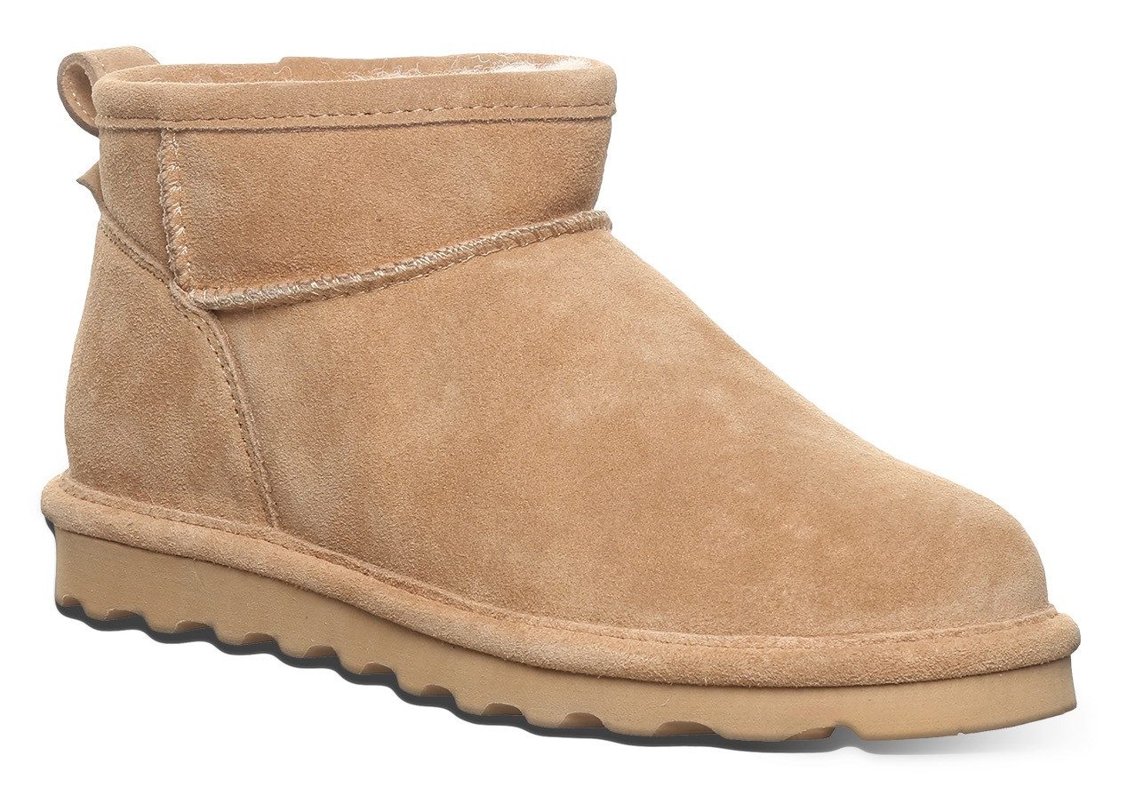 Bearpaw Winterlaarzen Shortama winterlaarzen, instaplaarzen met uitneembare binnenzool