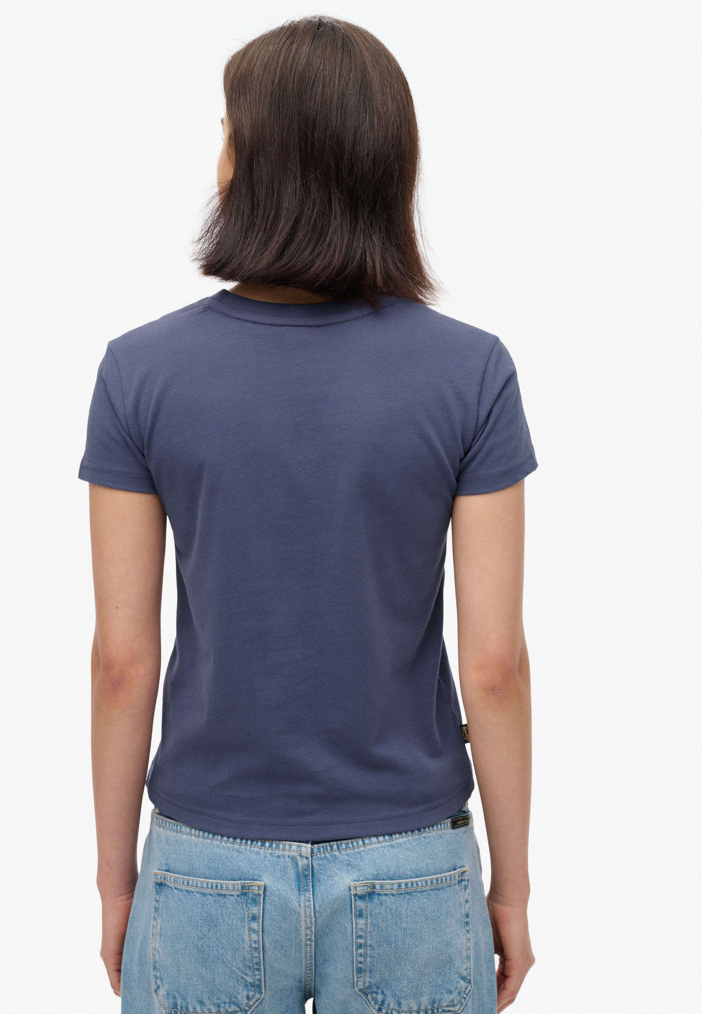 Superdry Shirt met korte mouwen SU-ESSENTIAL LOGO 90'S T SHIRT
