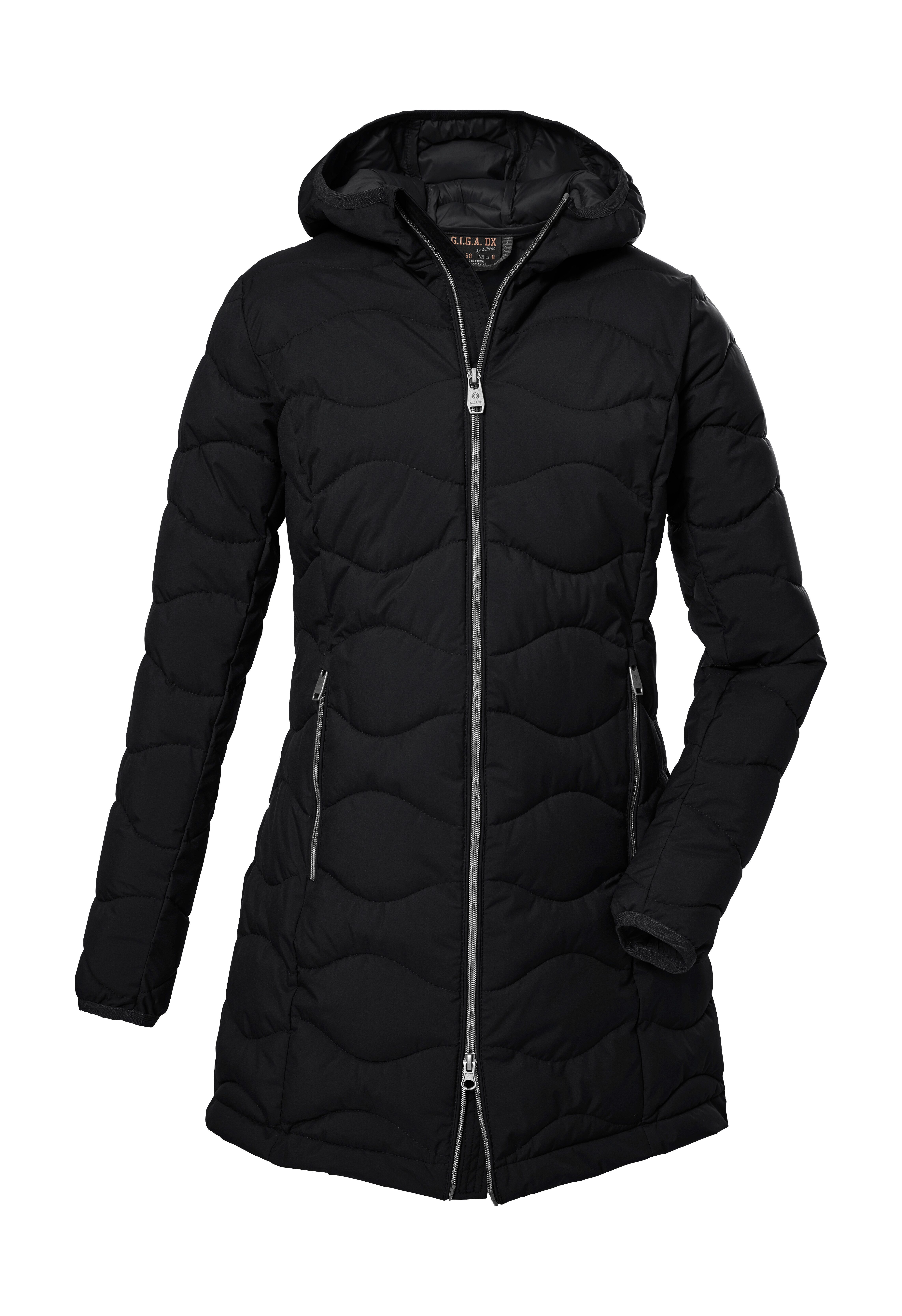 G.I.G.A. DX by killtec Gewatteerde jas GW 20 WMN QLTD PRK kleding maat 48 zwart